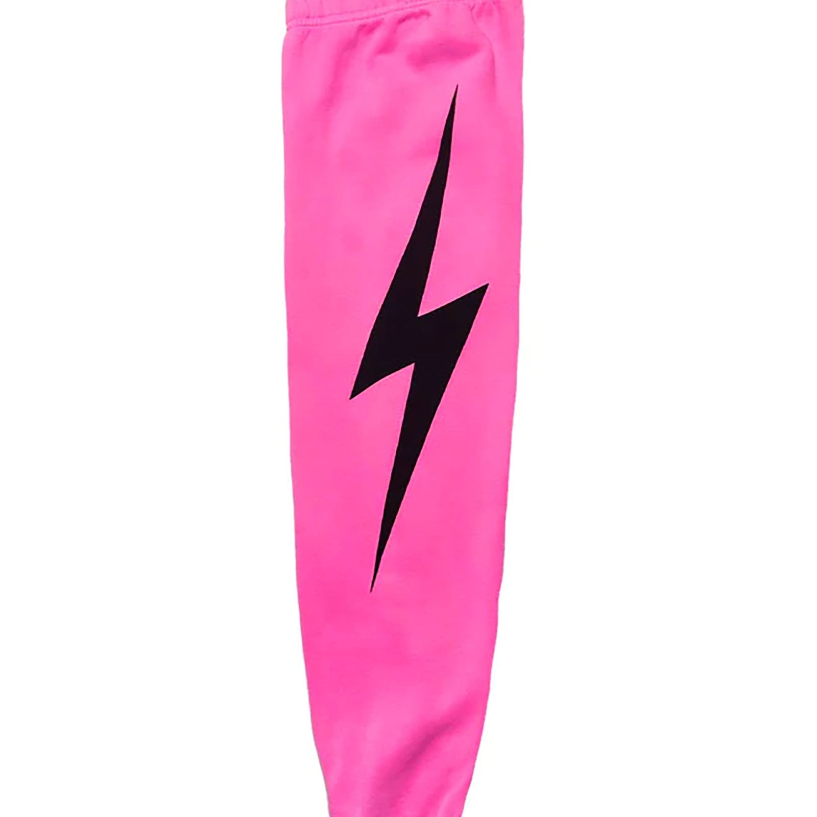 Aviator Nation Kids Bolt Sweatpants Girls Casual Bottoms Aviator Nation Neon Pink Y/2