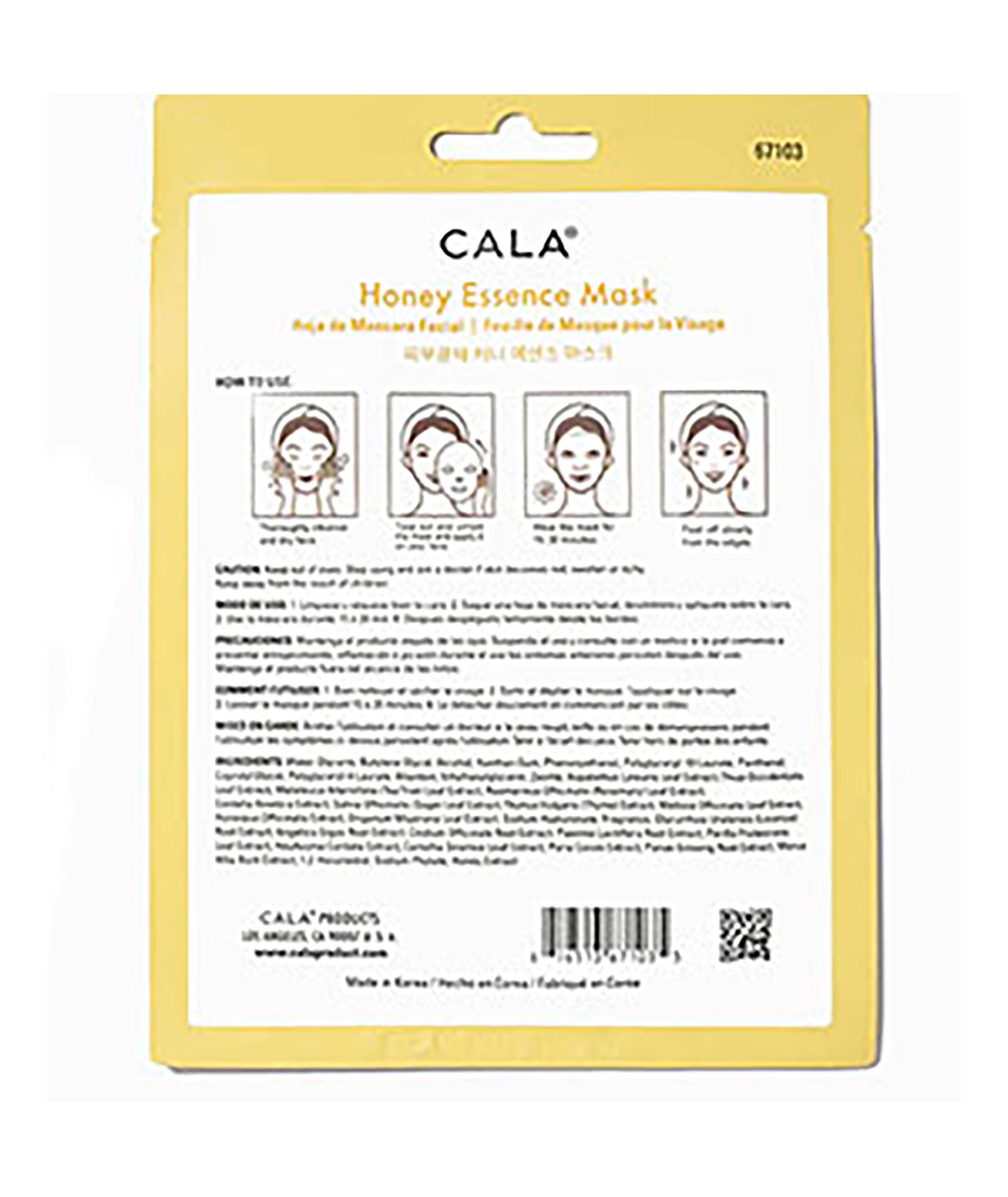 Honey Essence Sheet Face Mask Accessories Frankie's Exclusives