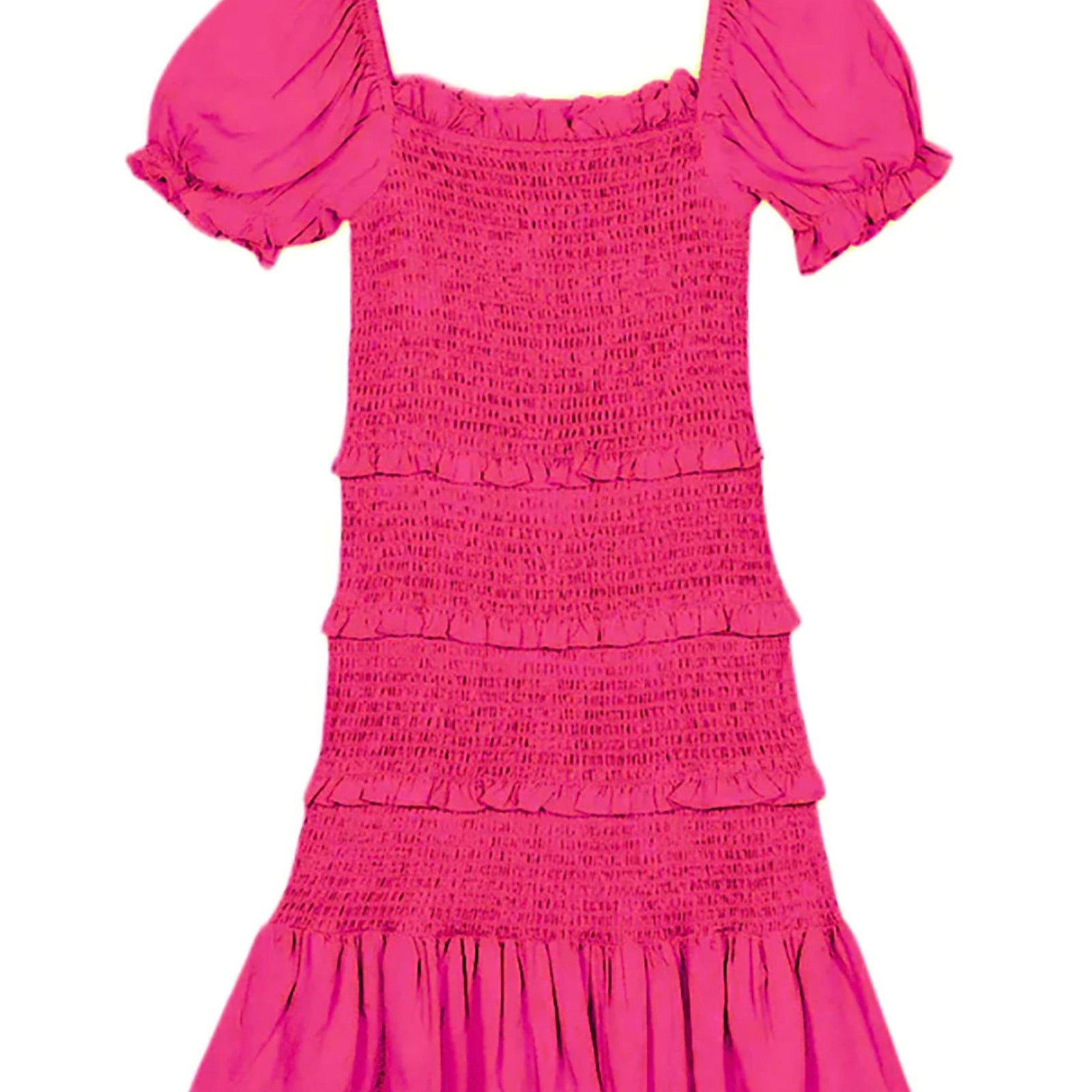 Katie J NYC Girls Laila Dress Girls Casual Dresses Katie J NYC Shocking Pink Y/S (7/8)