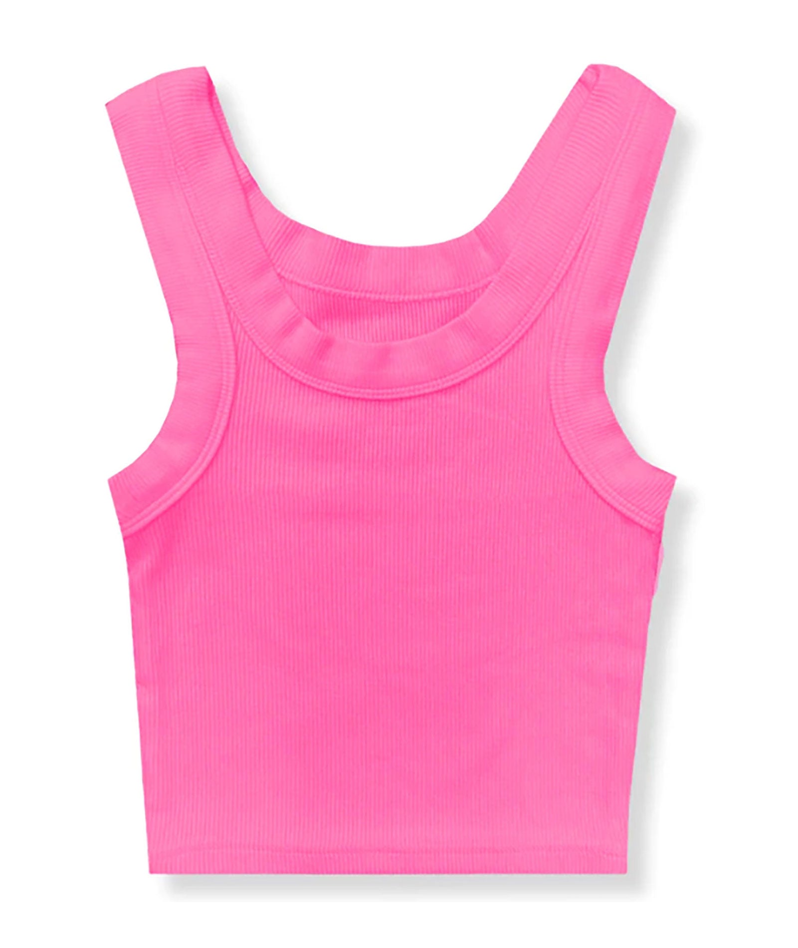 Katie J NYC Girls Livi Long Tank Girls Casual Tops Katie J NYC Tart Raspberry Y/S (7/8)