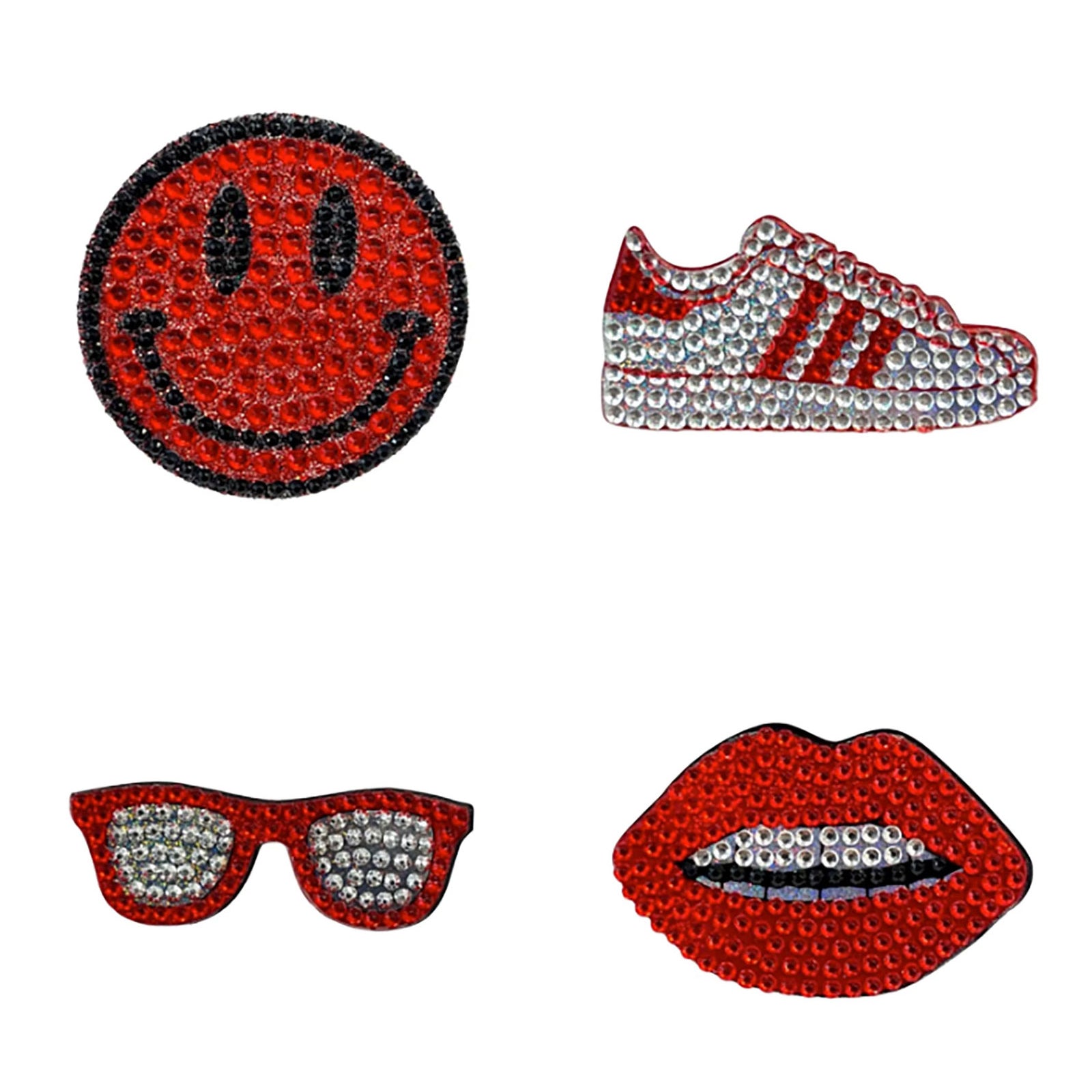 Sticker Beans Red Spirit Set of 4 Stickers Accessories Sticker Beans Red