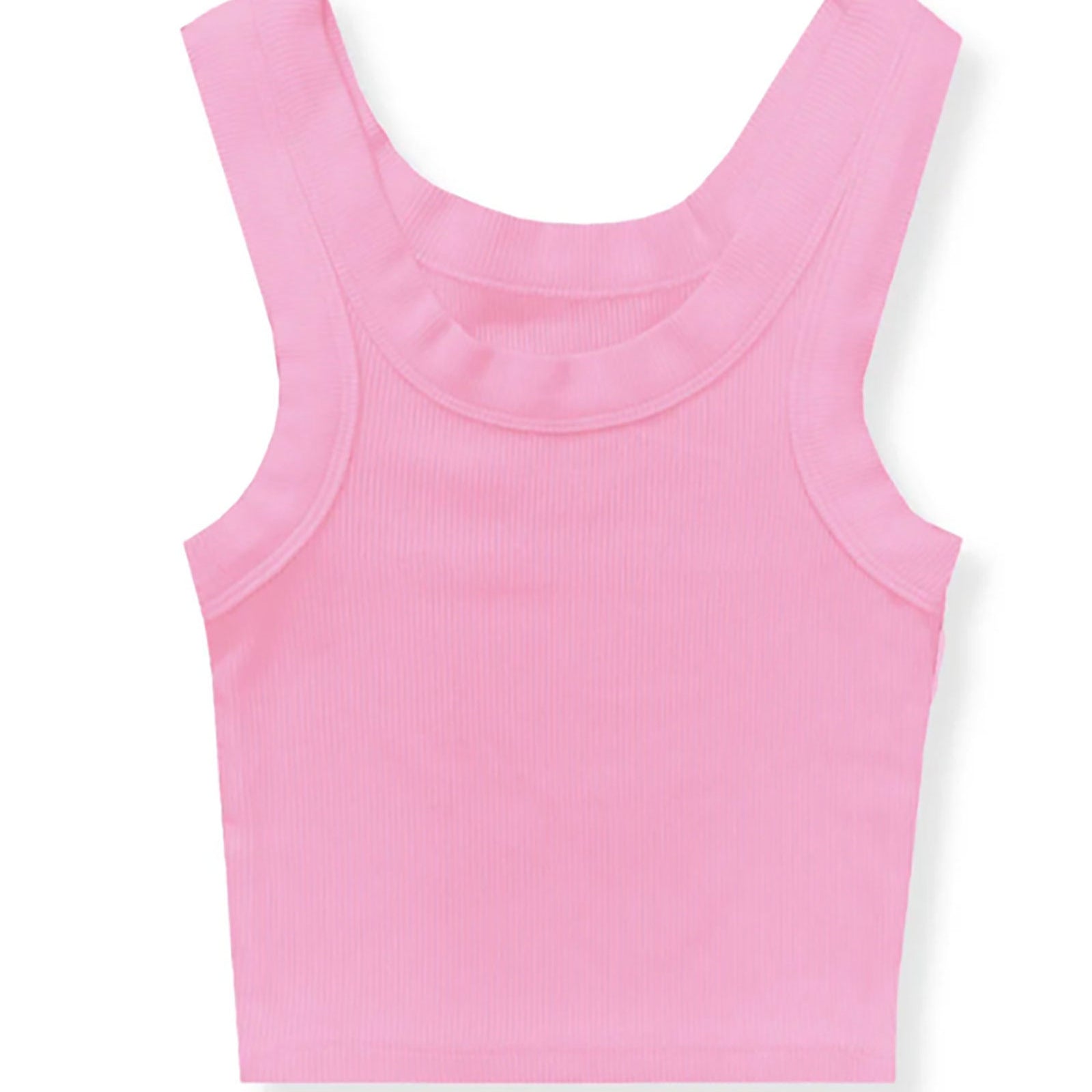 Katie J NYC Girls Livi Long Tank Girls Casual Tops Katie J NYC Cotton Candy Y/S (7/8)