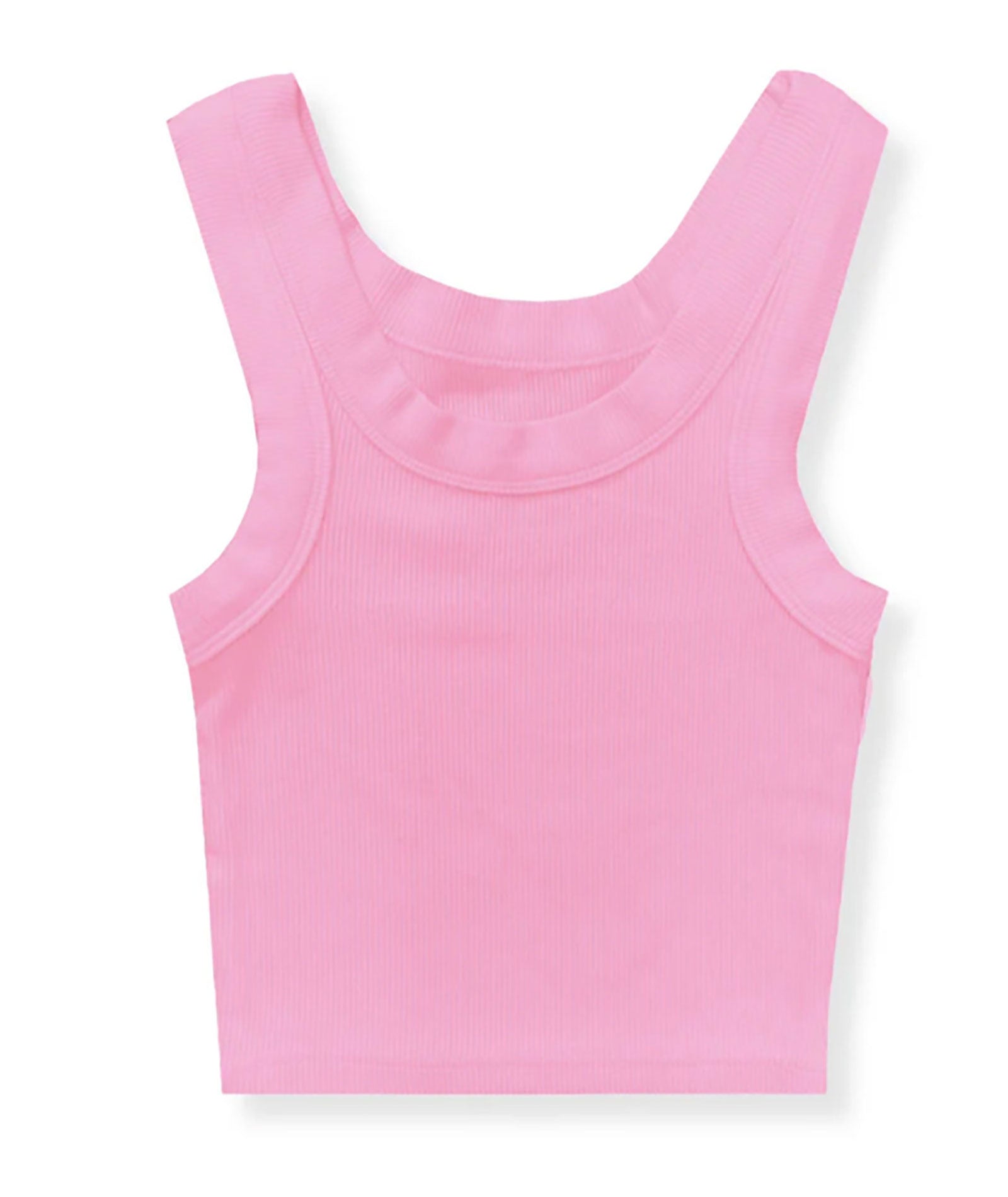 Katie J NYC Girls Livi Long Tank Girls Casual Tops Katie J NYC Cotton Candy Y/S (7/8)