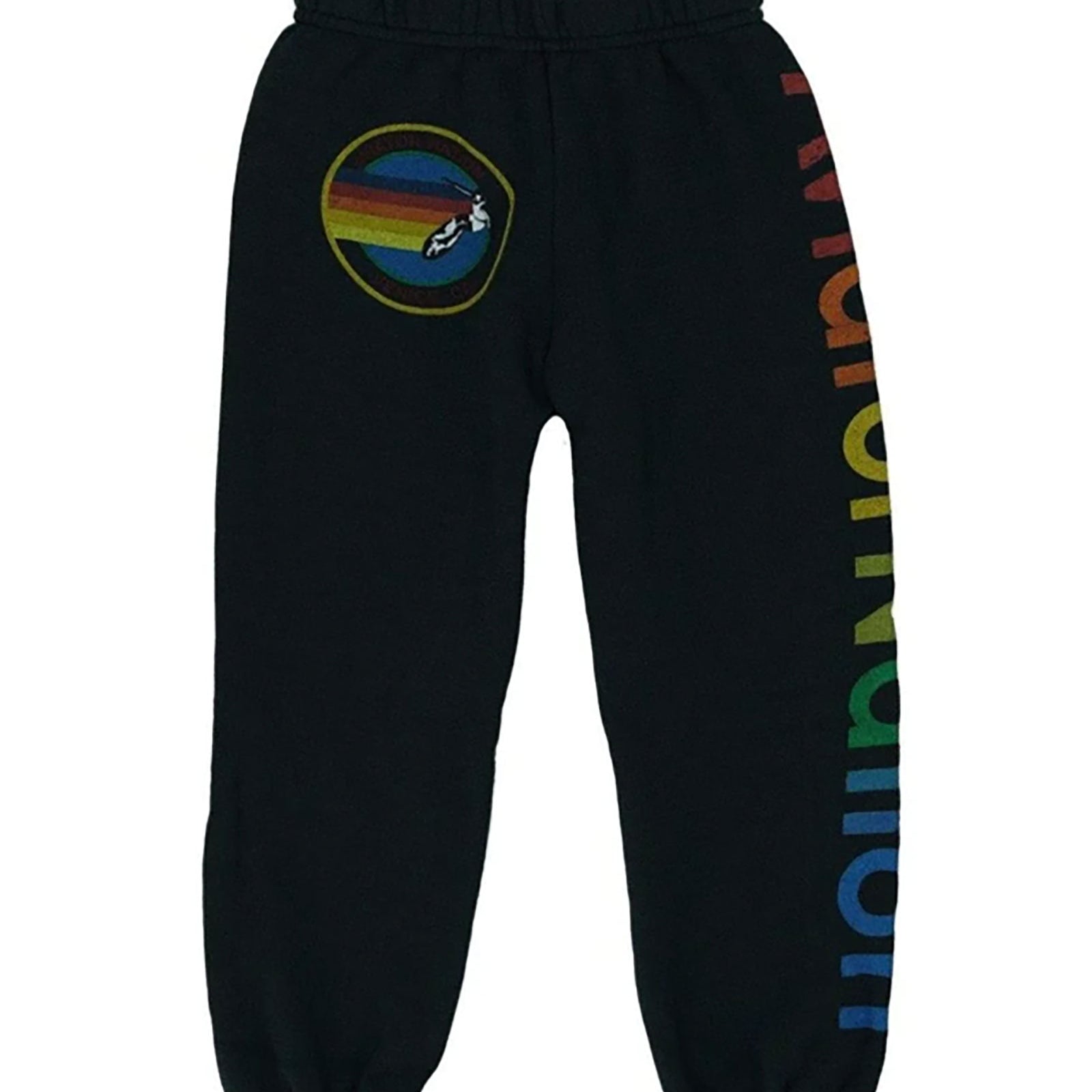 Aviator Nation Kids Venice Sweatpants Girls Casual Bottoms Aviator Nation Black Y/4