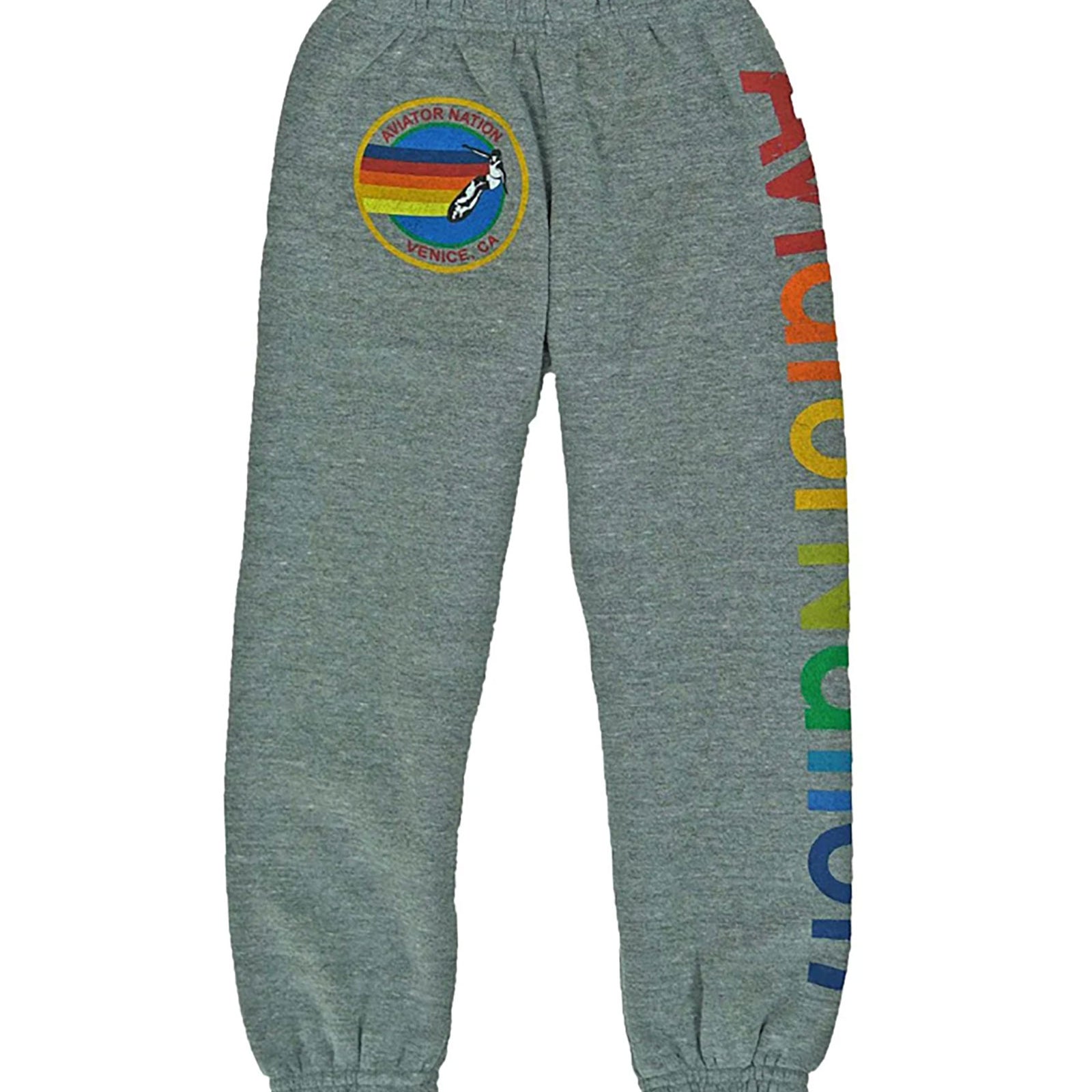 Aviator Nation Kids Venice Sweatpants Girls Casual Bottoms Aviator Nation Grey Y/4