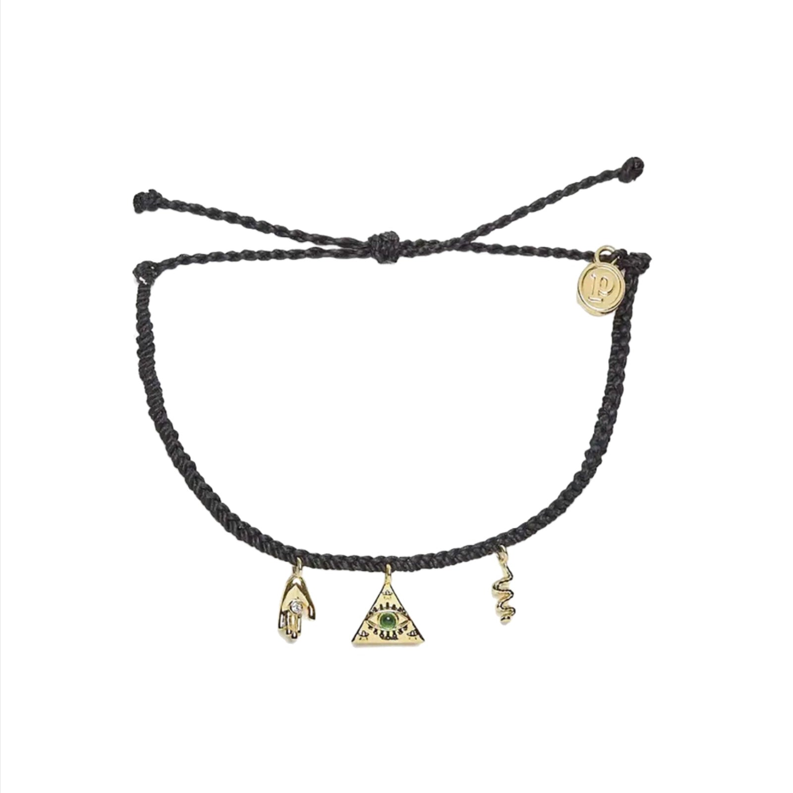 Pura Vida Mystic Mixed Charm Stretch Bracelet Jewelry - Trend Pura Vida Black