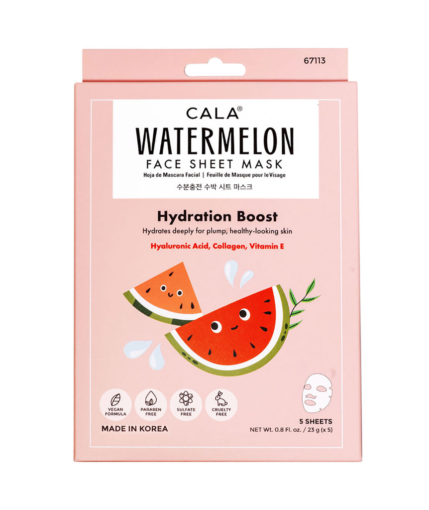 Watermelon Sheet Face Mask - 1 Sheet Accessories Frankie's Exclusives   