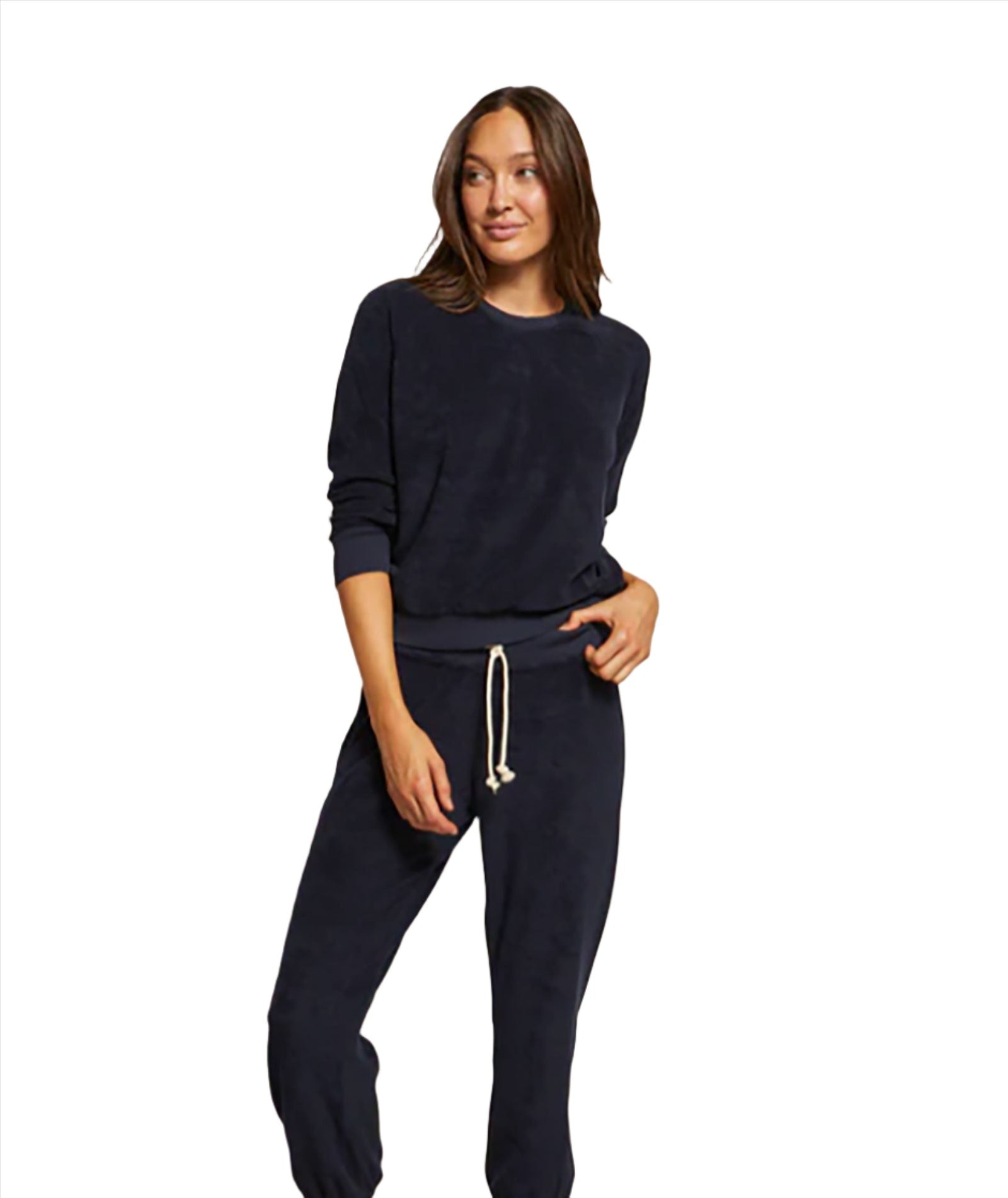 Perfect White Tee Women Saylor Loop Terry Sweatshirt Womens Casual Tops Perfect White Tee