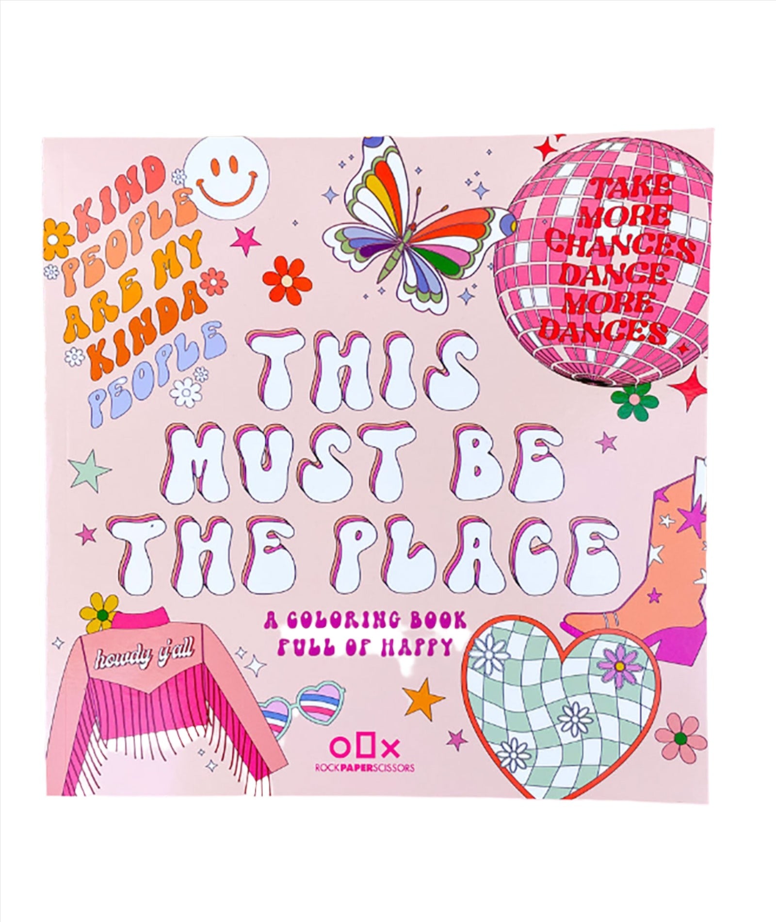 This Must Be the Place Coloring Book Accessories Frankie's Exclusives Multi