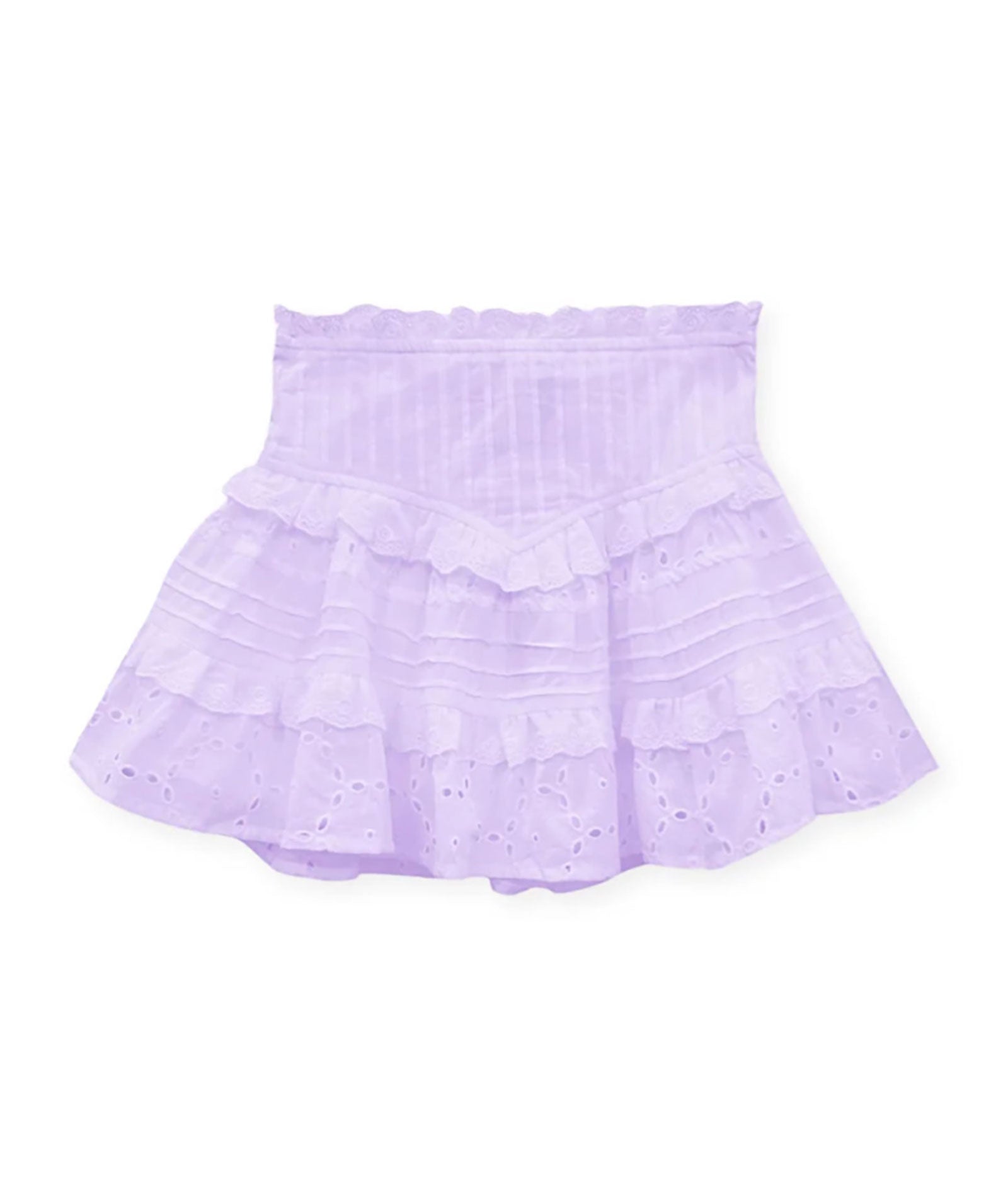 Katie J NYC Girls Willow Skirt Girls Casual Bottoms Katie J NYC Lilac Y/S (7/8)