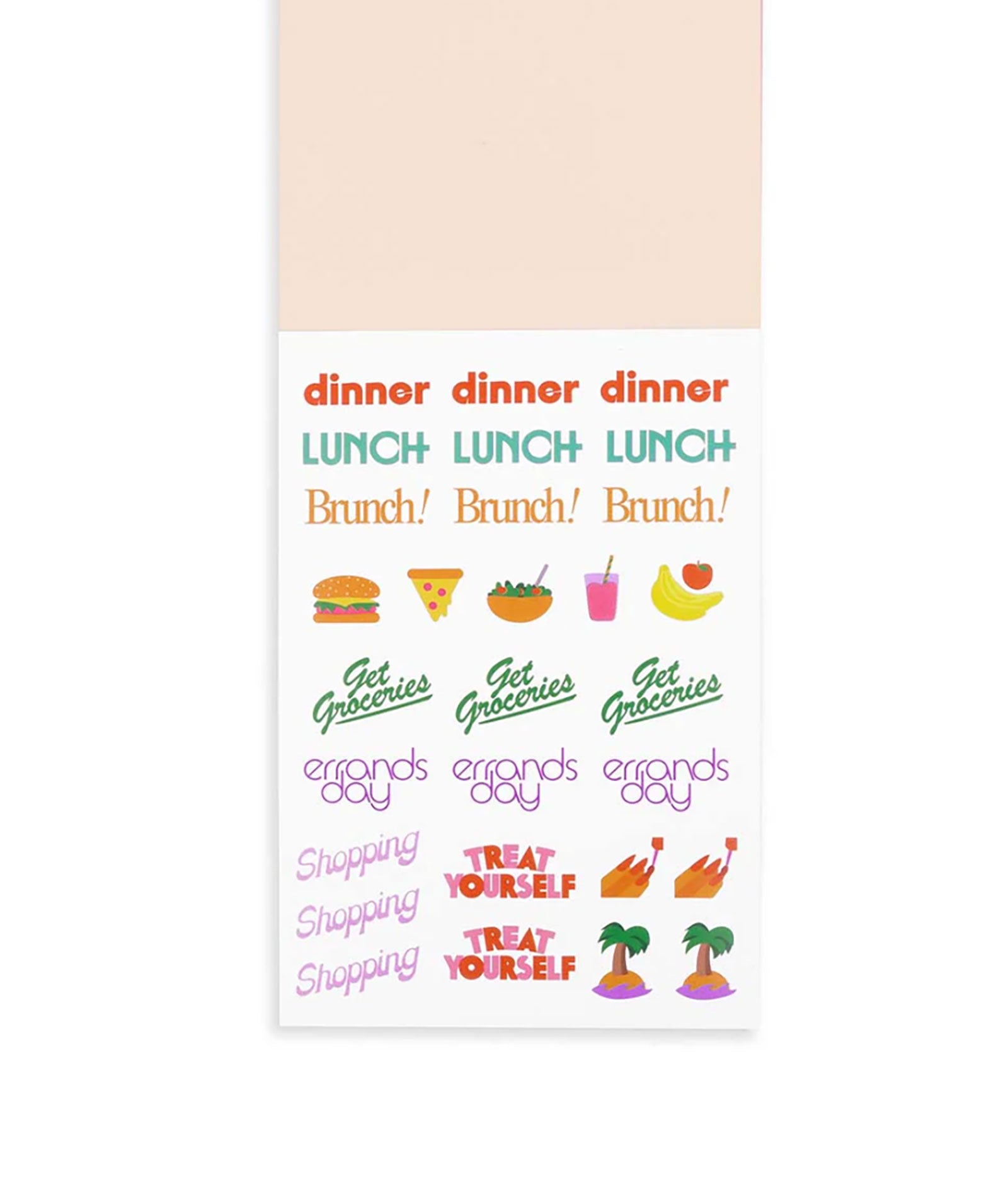 Ban.do Goal Sticker Set Issue Two Accessories Ban.do