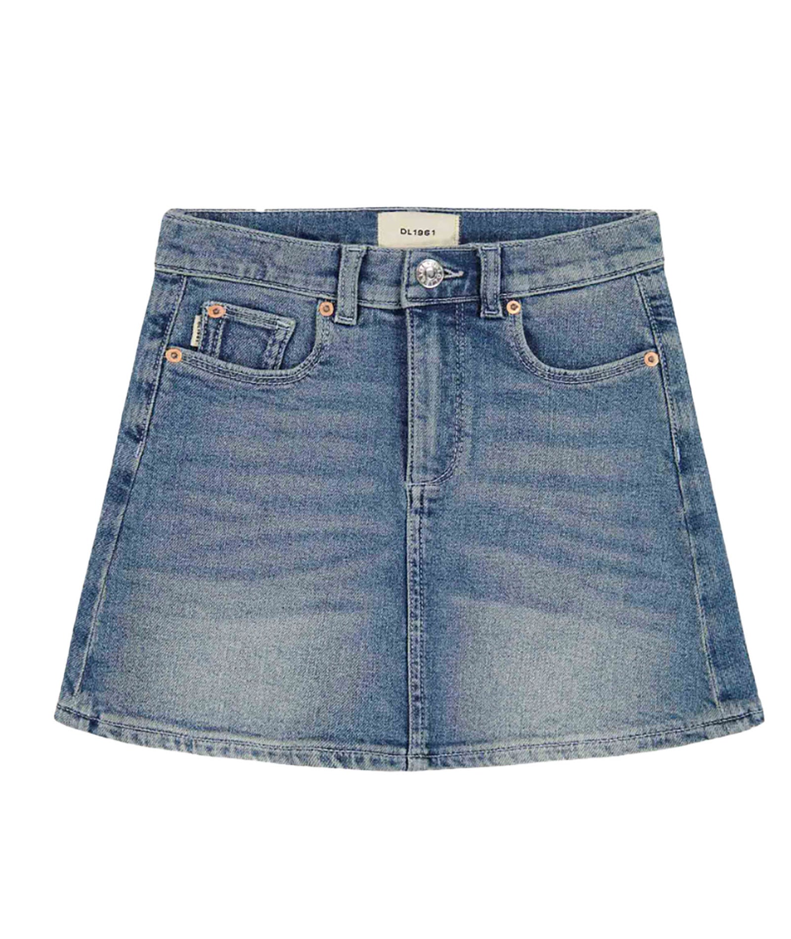 DL1961 Girls Jenny Springdale Mini Skirt Girls Denim DL1961 Denim Y/5