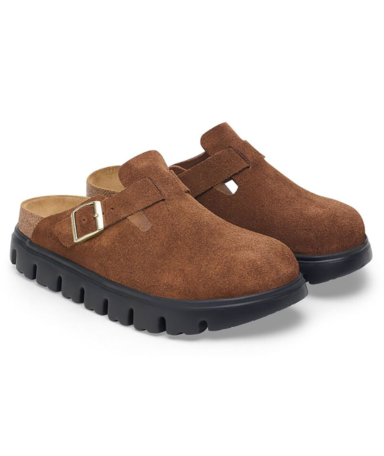 Birkenstock Boston Chunky Dark Tea - Narrow Fit Accessories Birkenstock