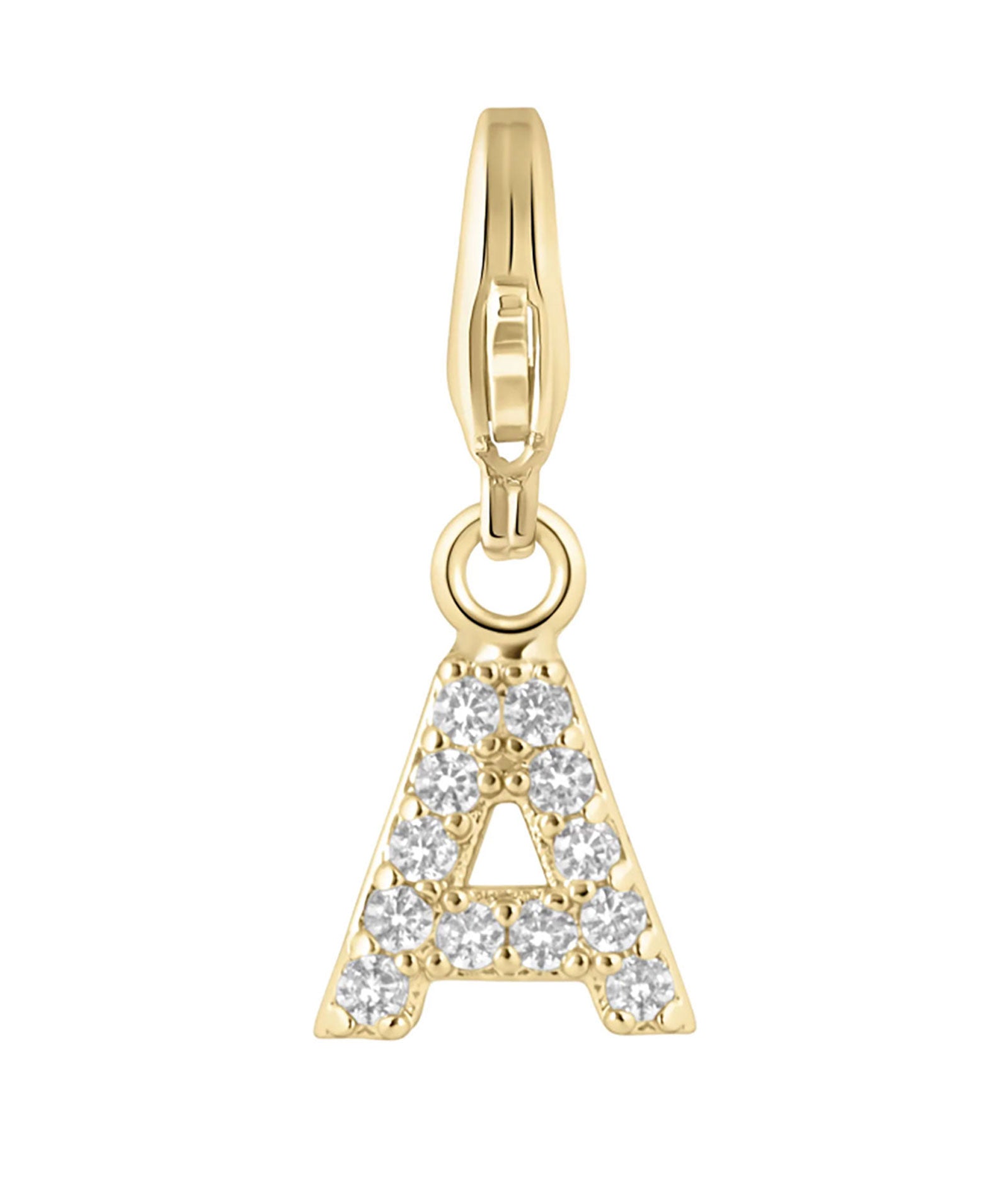 Electric Picks Charm Letters Jewelry - Trend Electric Picks Gold A