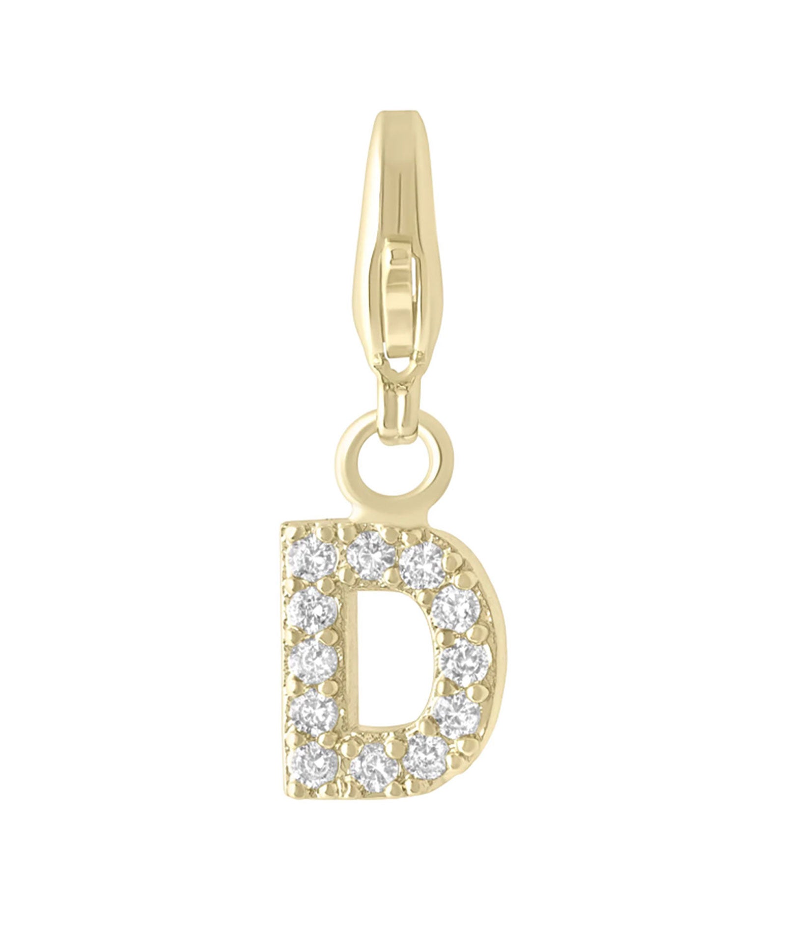Electric Picks Charm Letters Jewelry - Trend Electric Picks Gold D