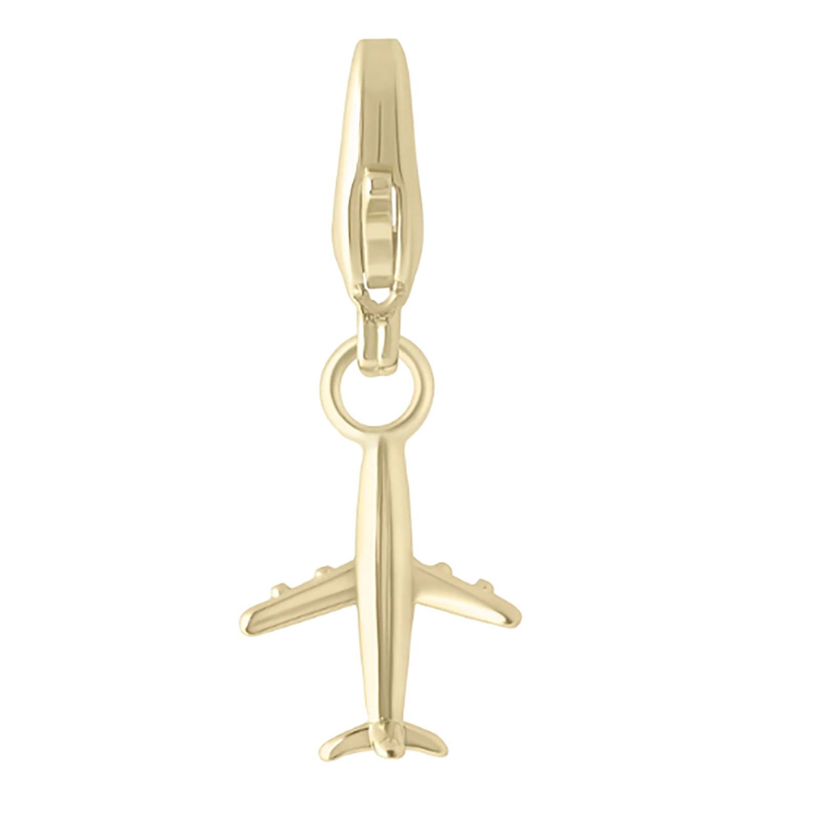 Electric Picks Charm Airplane Jewelry - Trend Electric Picks Gold