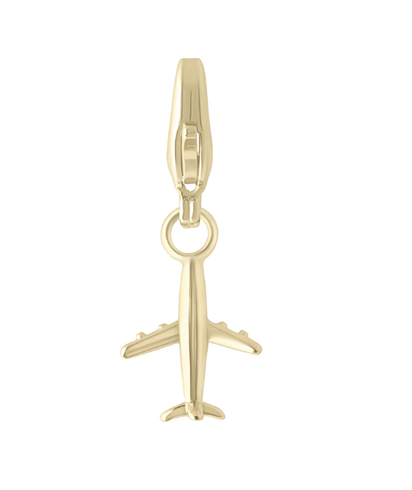 Electric Picks Charm Airplane Jewelry - Trend Electric Picks Gold