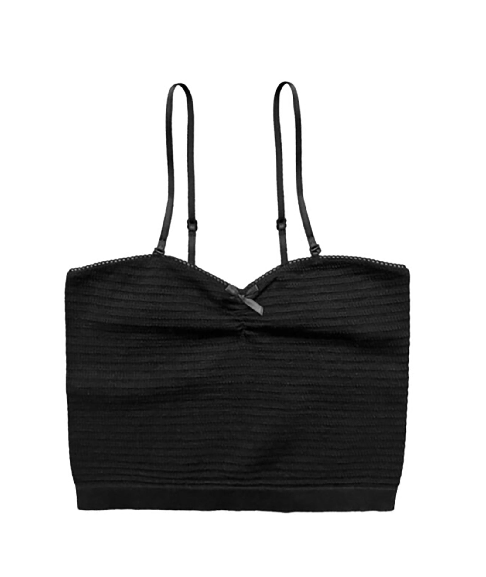 Nicoletta Thin Strap Cami Girls Girls Casual Tops Suzette Black Y S/M (8-10)