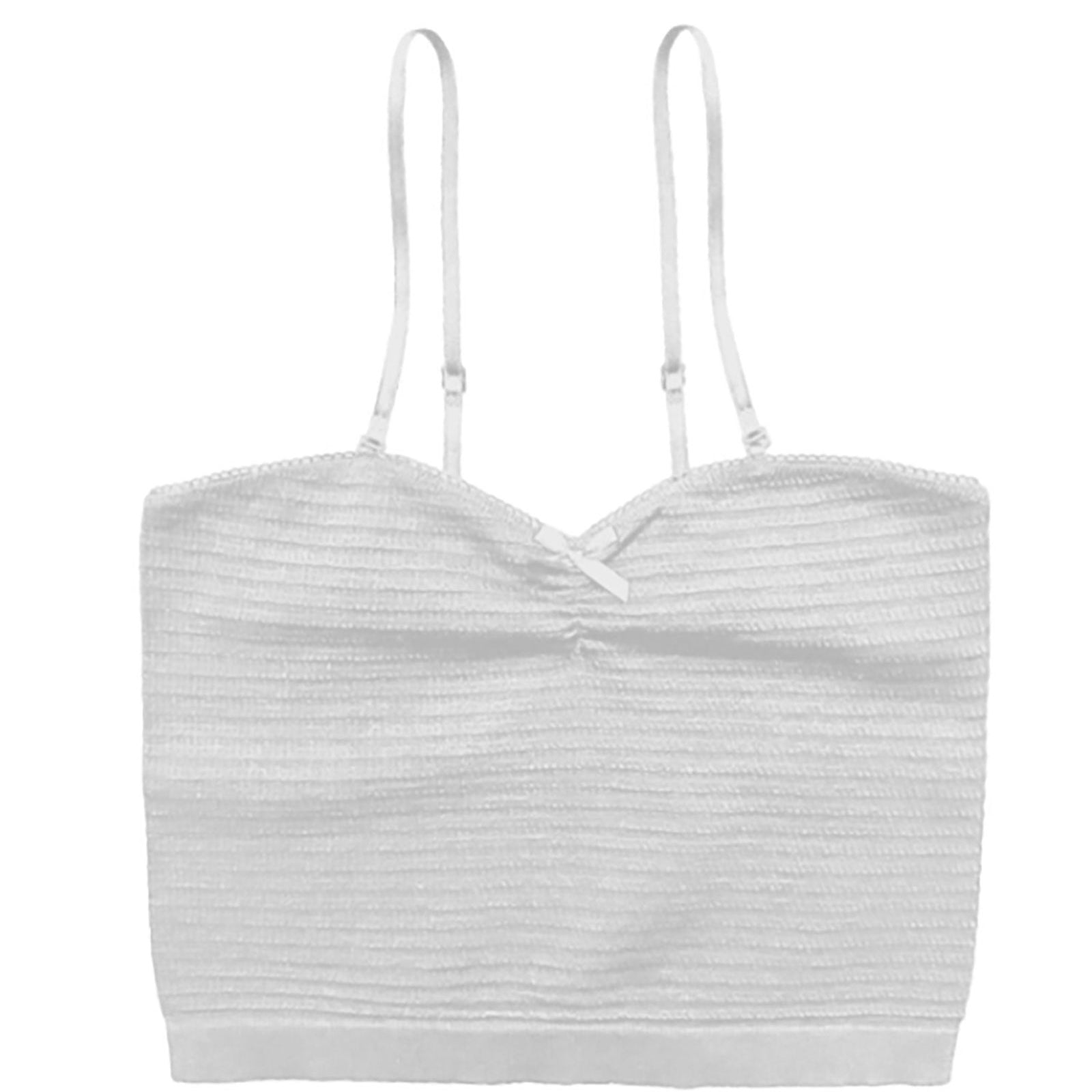 Nicoletta Thin Strap Cami Girls Girls Casual Tops Suzette White Y S/M (8-10)