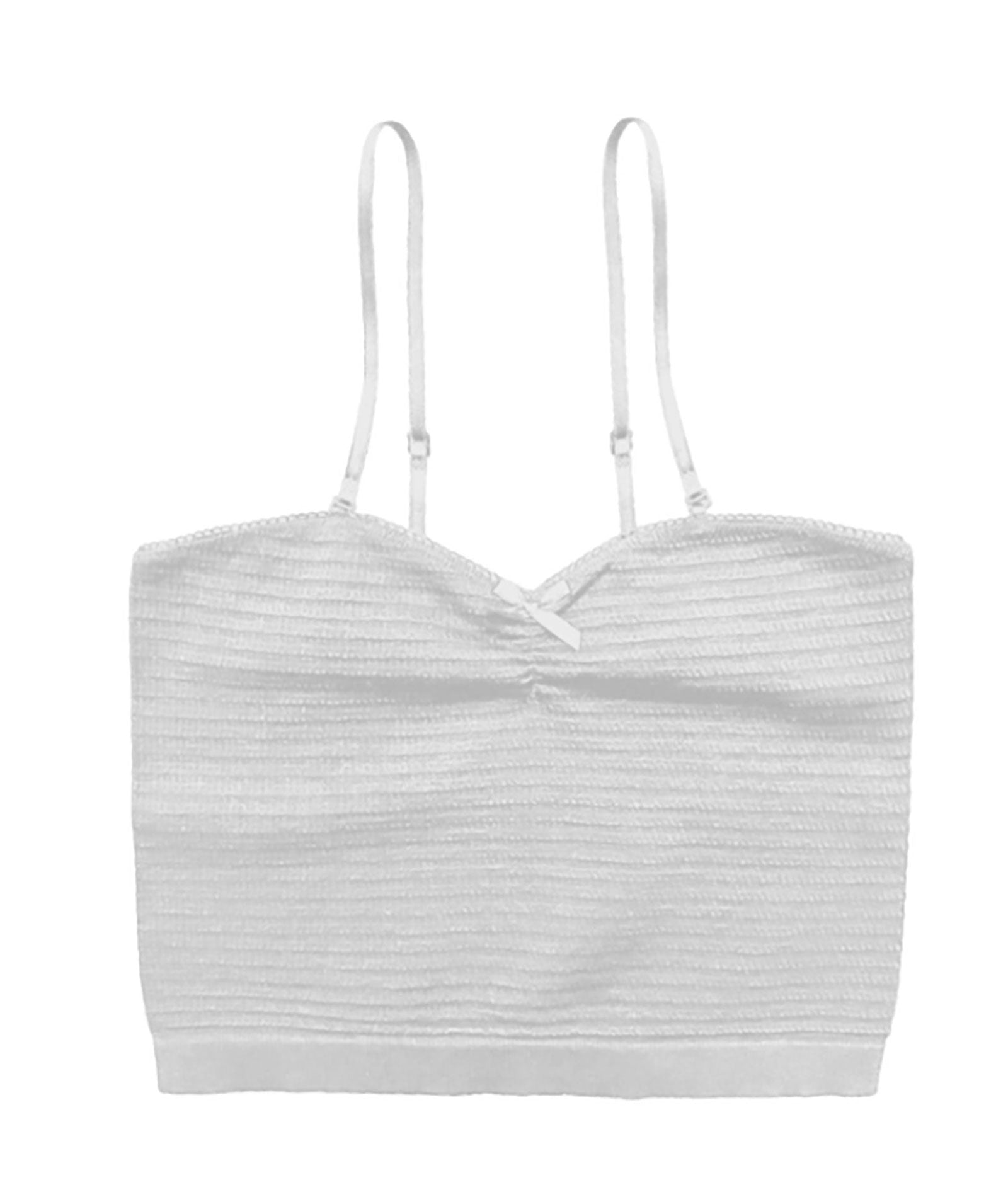 Nicoletta Thin Strap Cami Girls Girls Casual Tops Suzette White Y S/M (8-10)