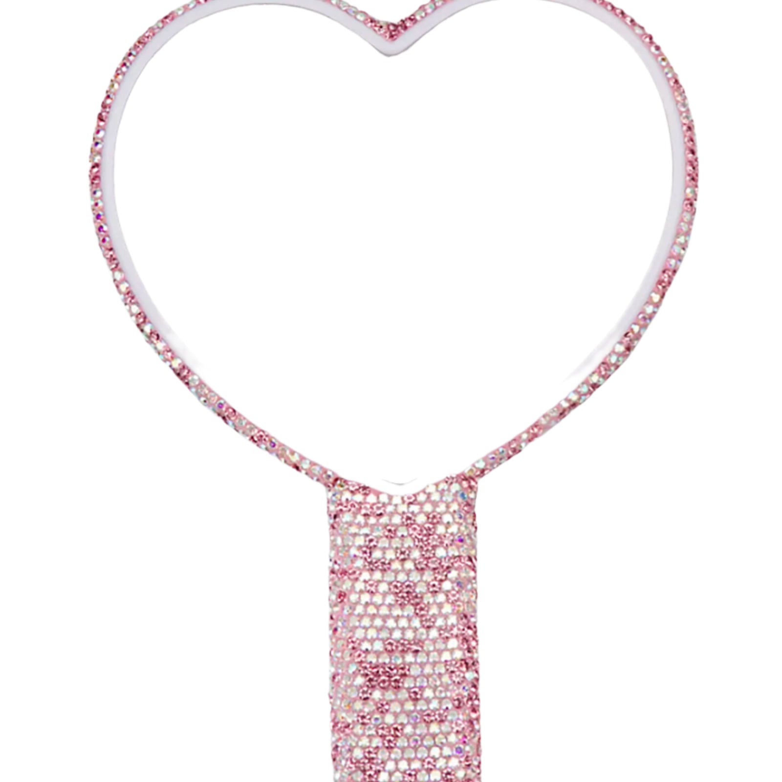 Bari Lynn Heart Mirror - Large Accessories Bari Lynn Pink