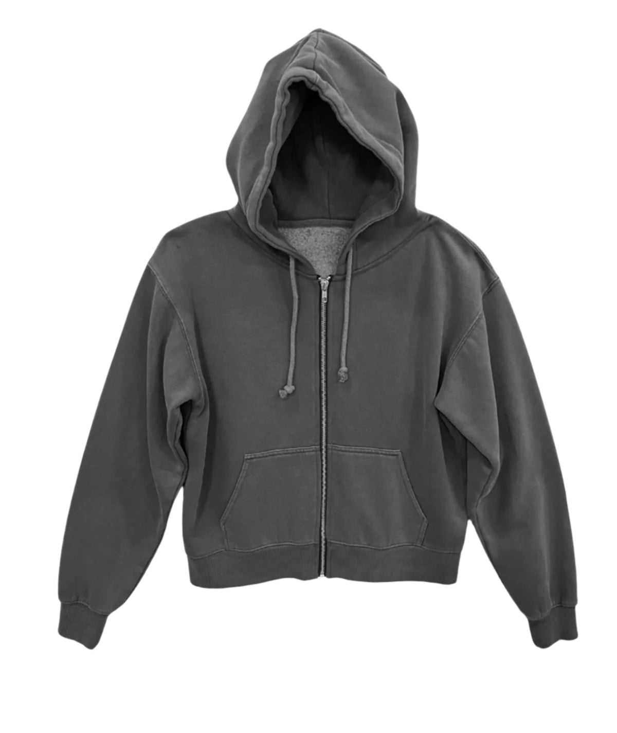 Katie J NYC Girls Cody Zip Hoodie Girls Casual Tops Katie J NYC Black Y/S (7/8)