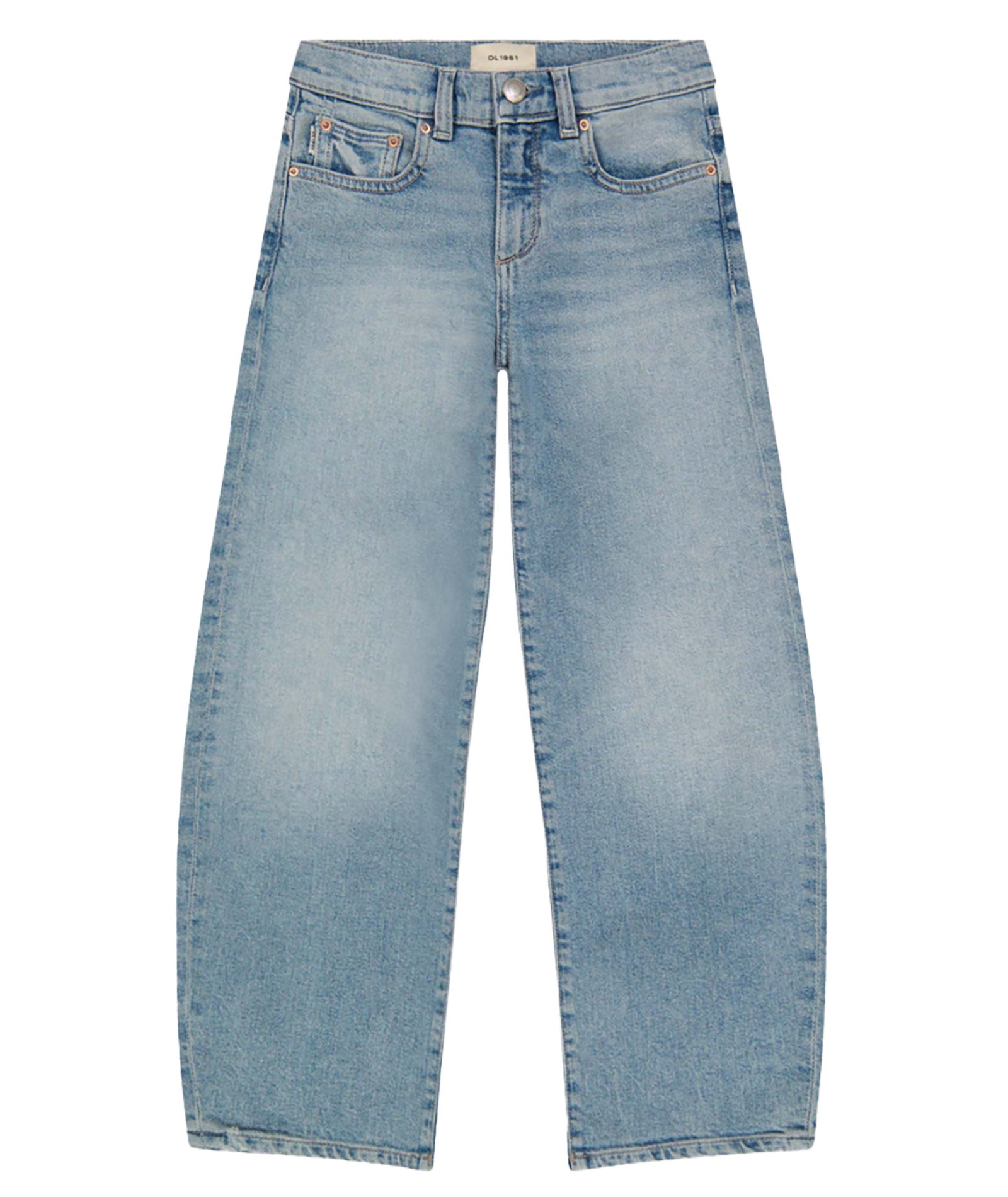DL1961 Girls Lilia Island Park Barrel Leg Jeans Girls Denim DL1961
