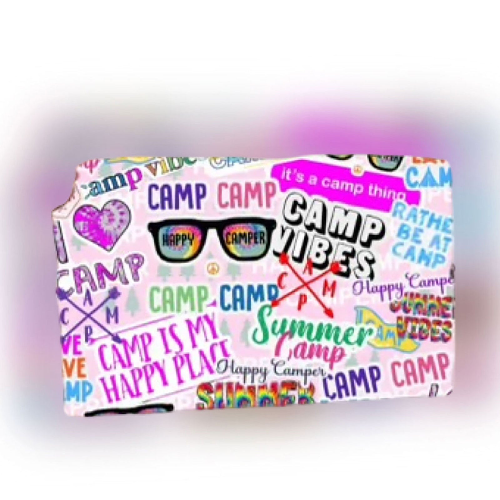 Tweenstyle Girls Cosmetic Pouch Happy Camp Accessories Sparkle by Stoopher Multi