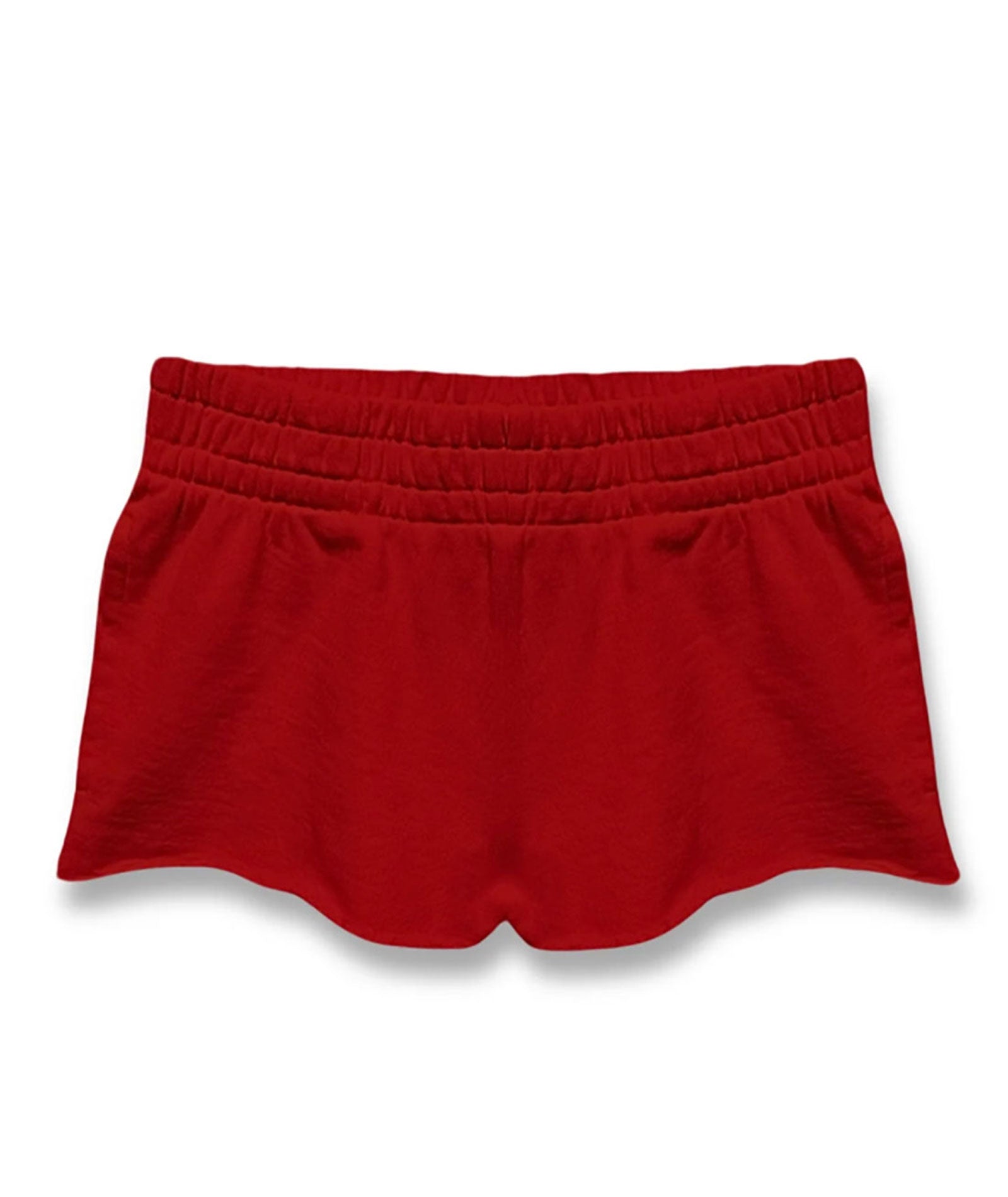 Katie J NYC Girls Tristan Shorts Girls Casual Bottoms Katie J NYC Red Y/S (7/8)