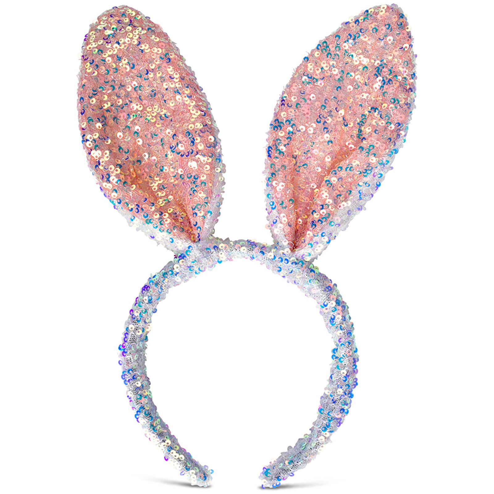 iScream Sequin Bunny Headband Distressed/seasonal accessories iScream Silver