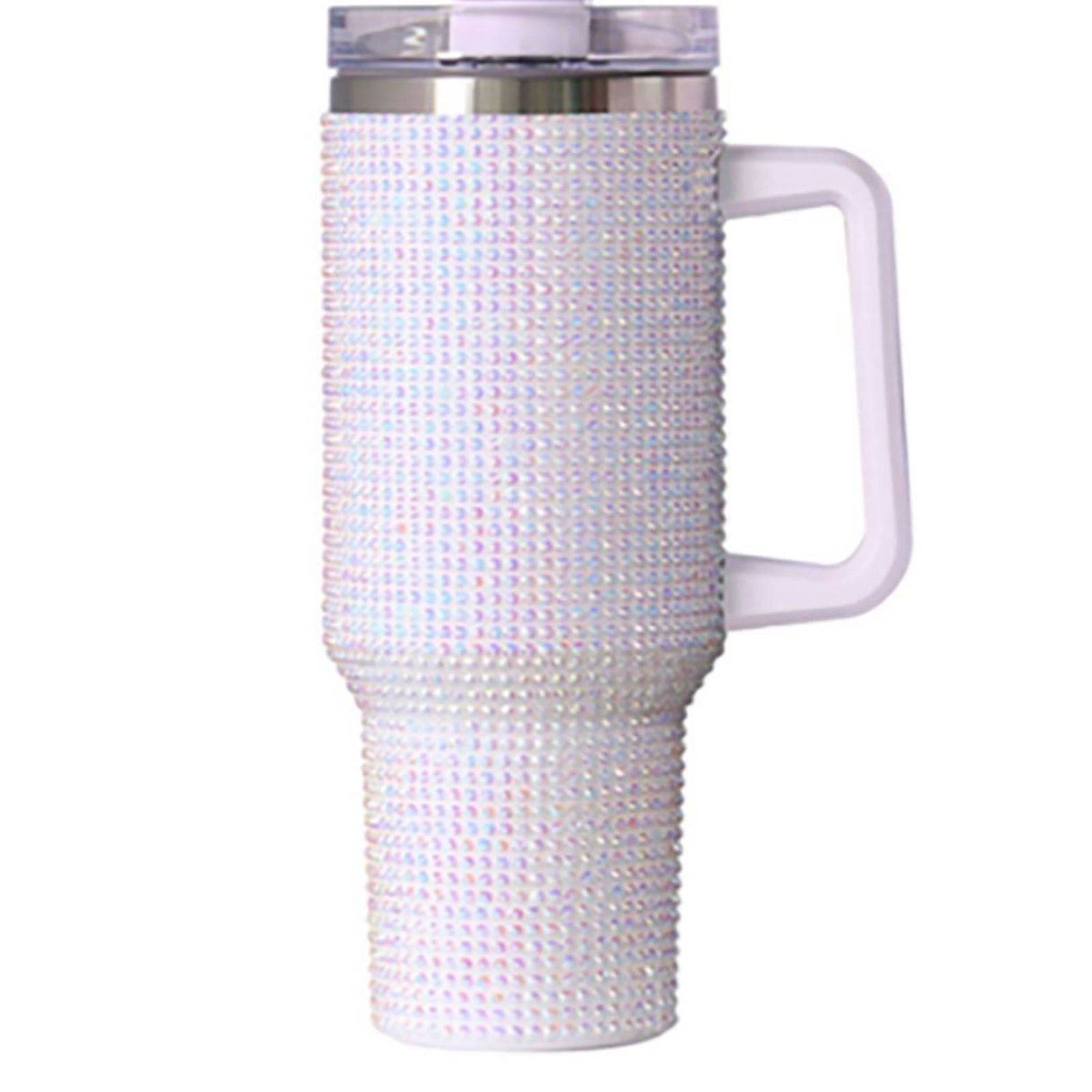 Large Bling Bling Tumbler Accessories Frankie's Exclusives White