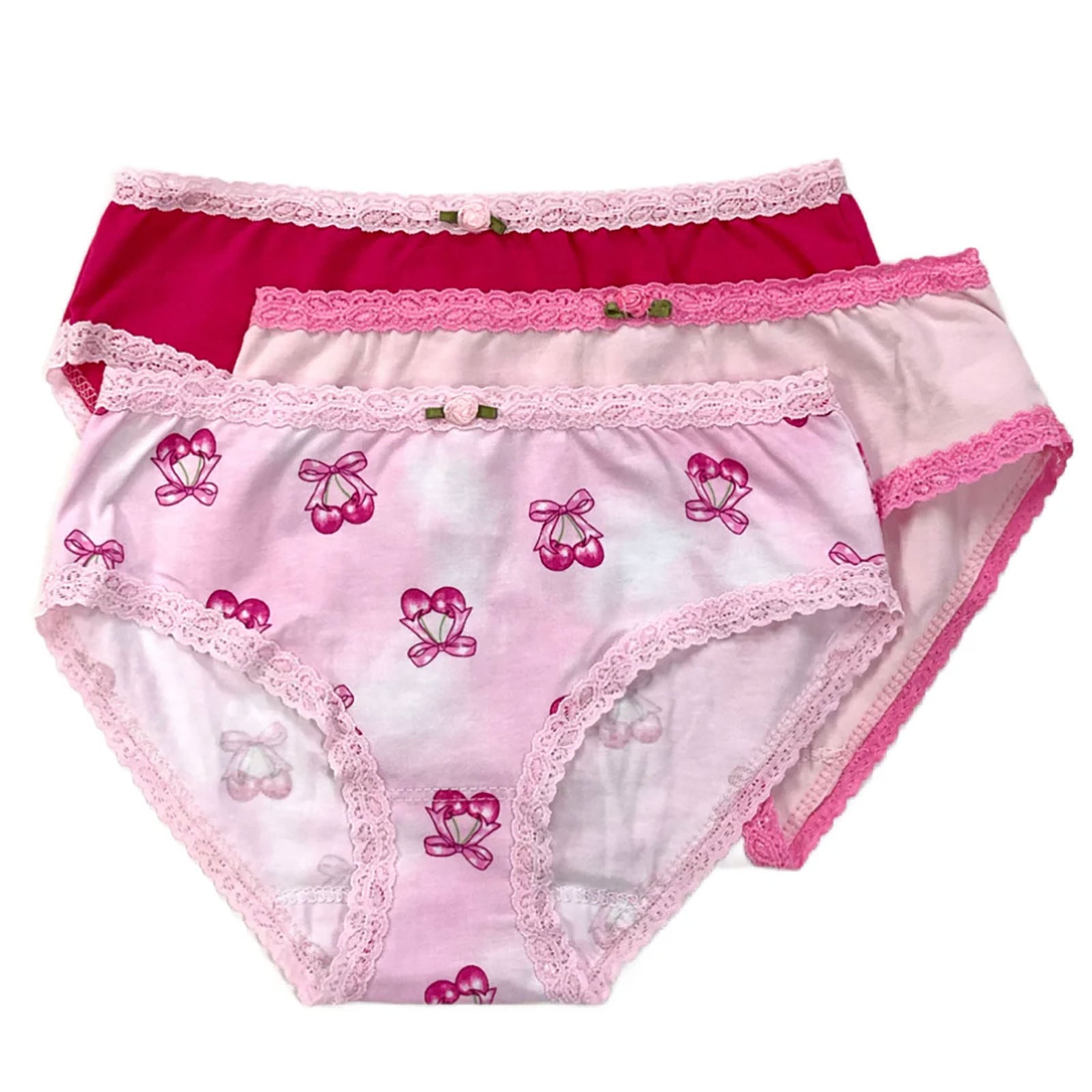 Esme Girls Sweet Cherry Panty Set Accessories Esme Multi Y/M (6/6X)