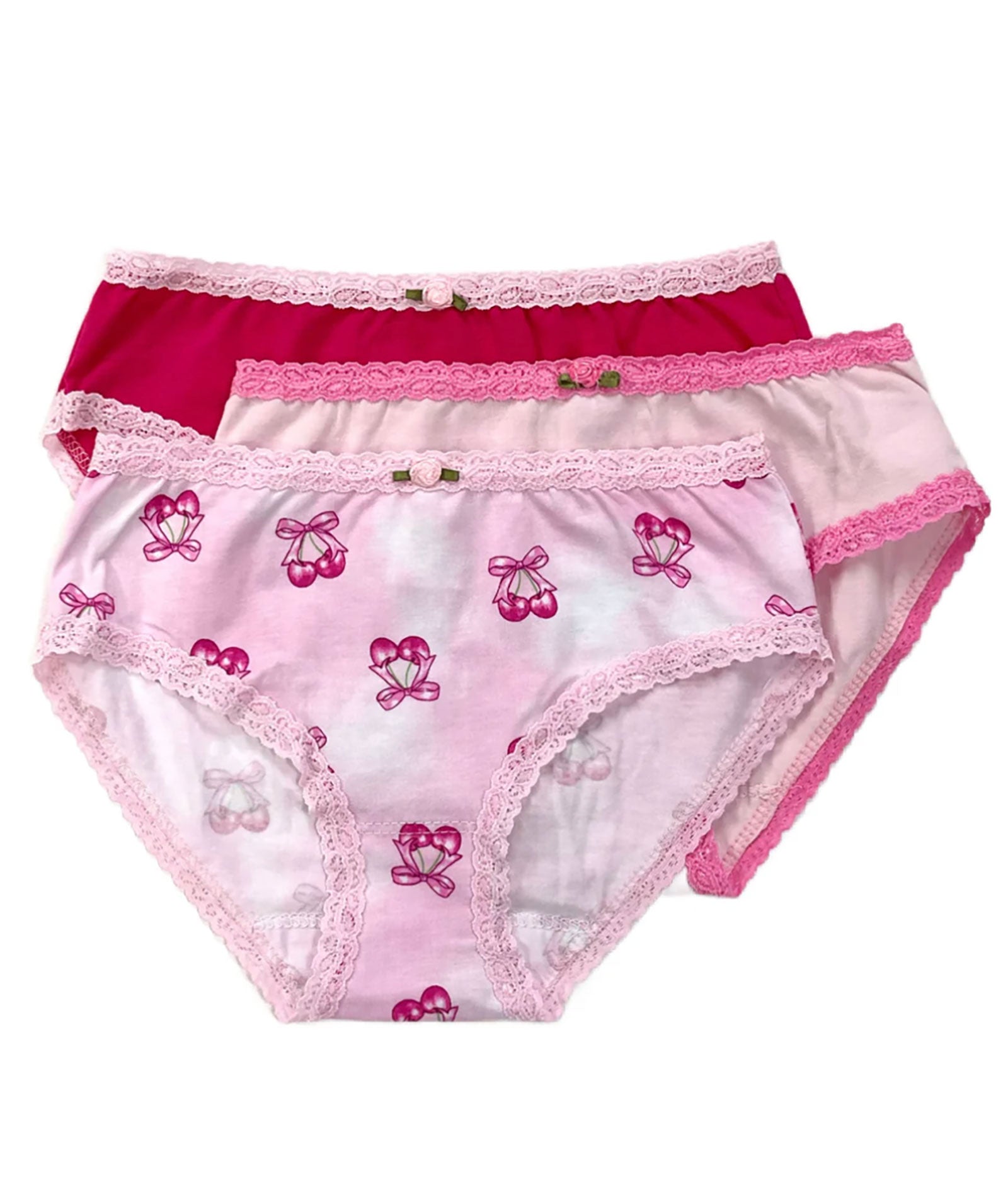 Esme Girls Sweet Cherry Panty Set Accessories Esme Multi Y/M (6/6X)