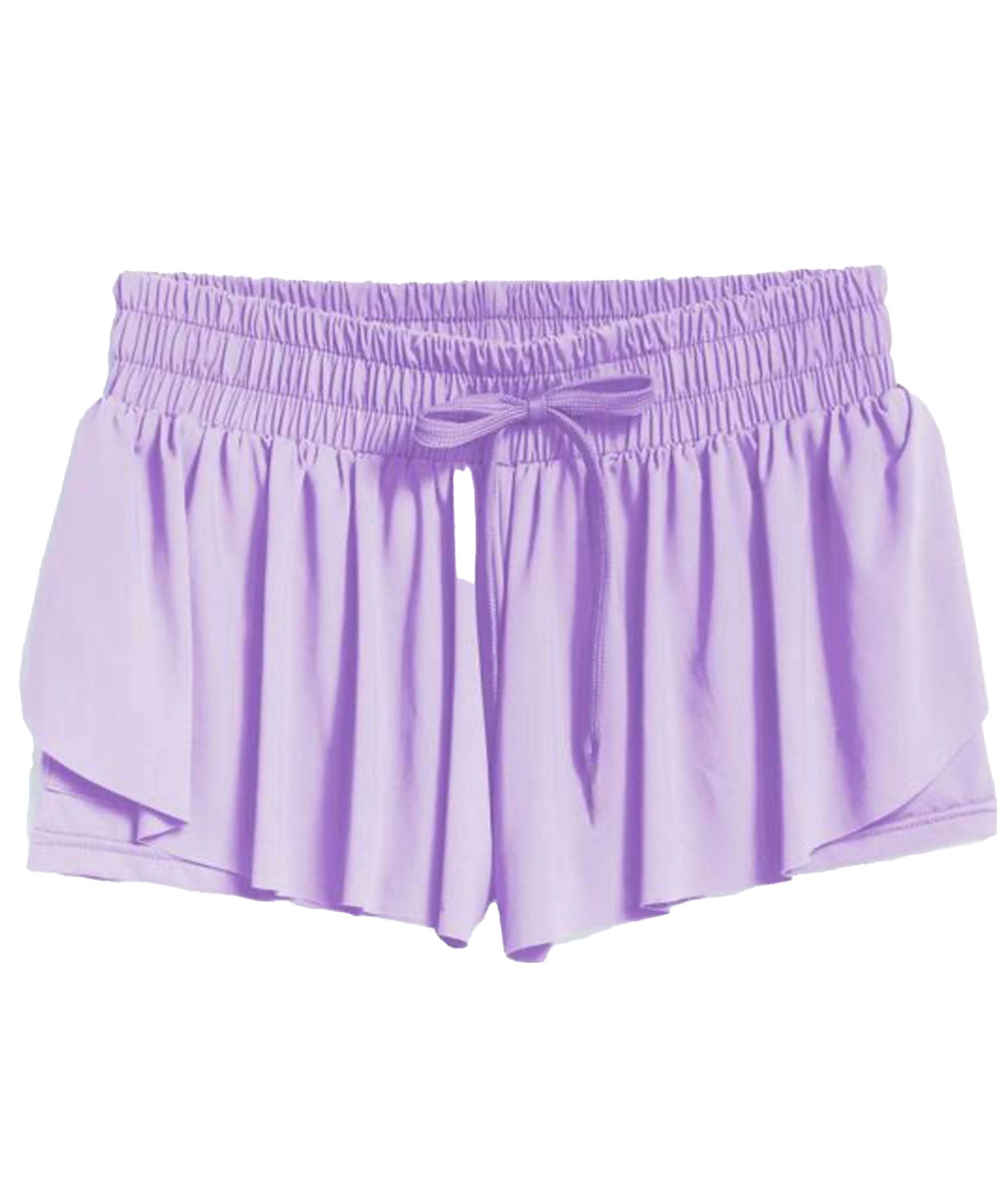 Jill Fly Away Shorts Girls Girls Casual Bottoms Suzette Lavender Y/S (7)