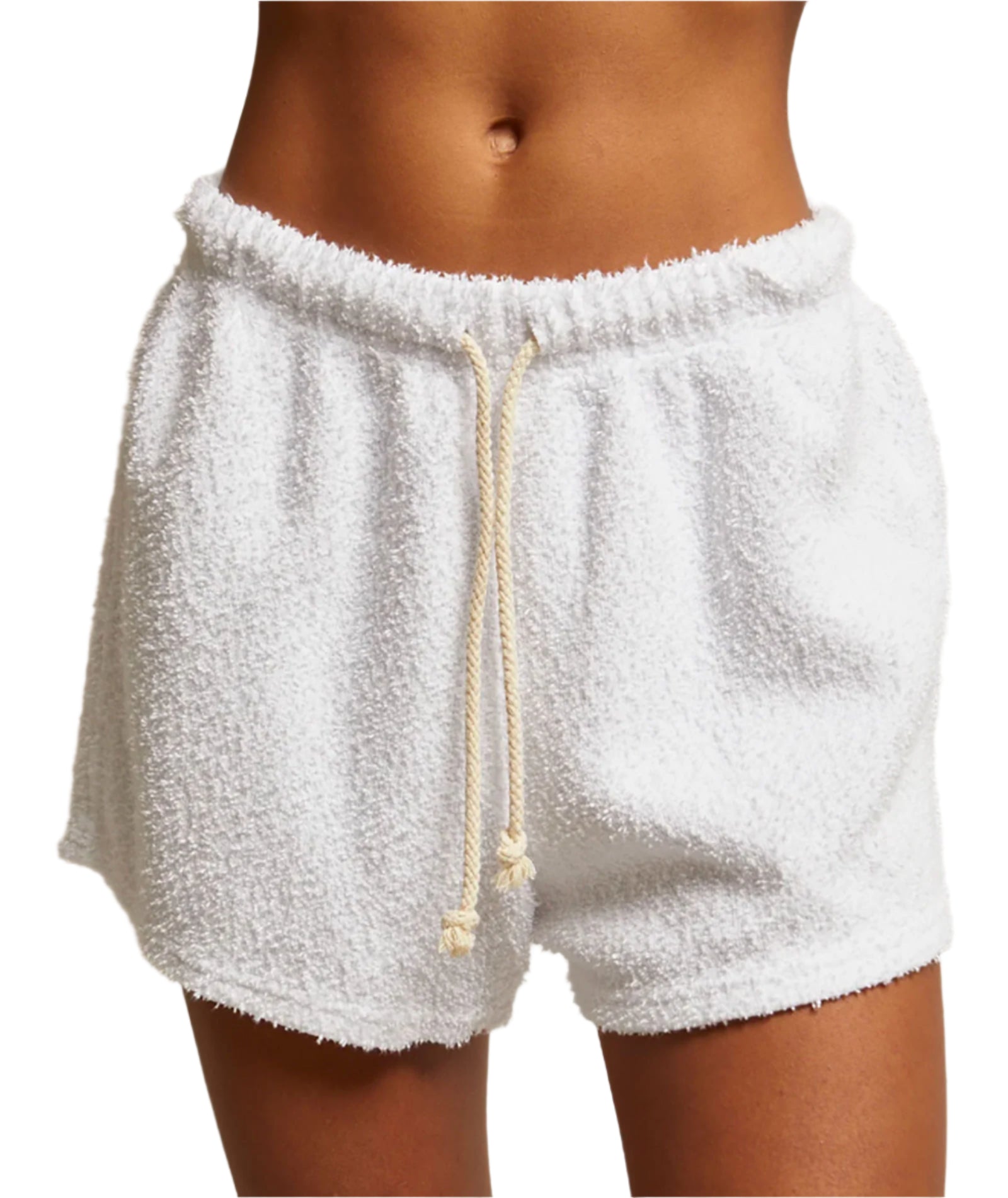 Perfect White Tee Women Dani Boucle Shorts Womens Casual Bottoms Perfect White Tee White Juniors/Women XS