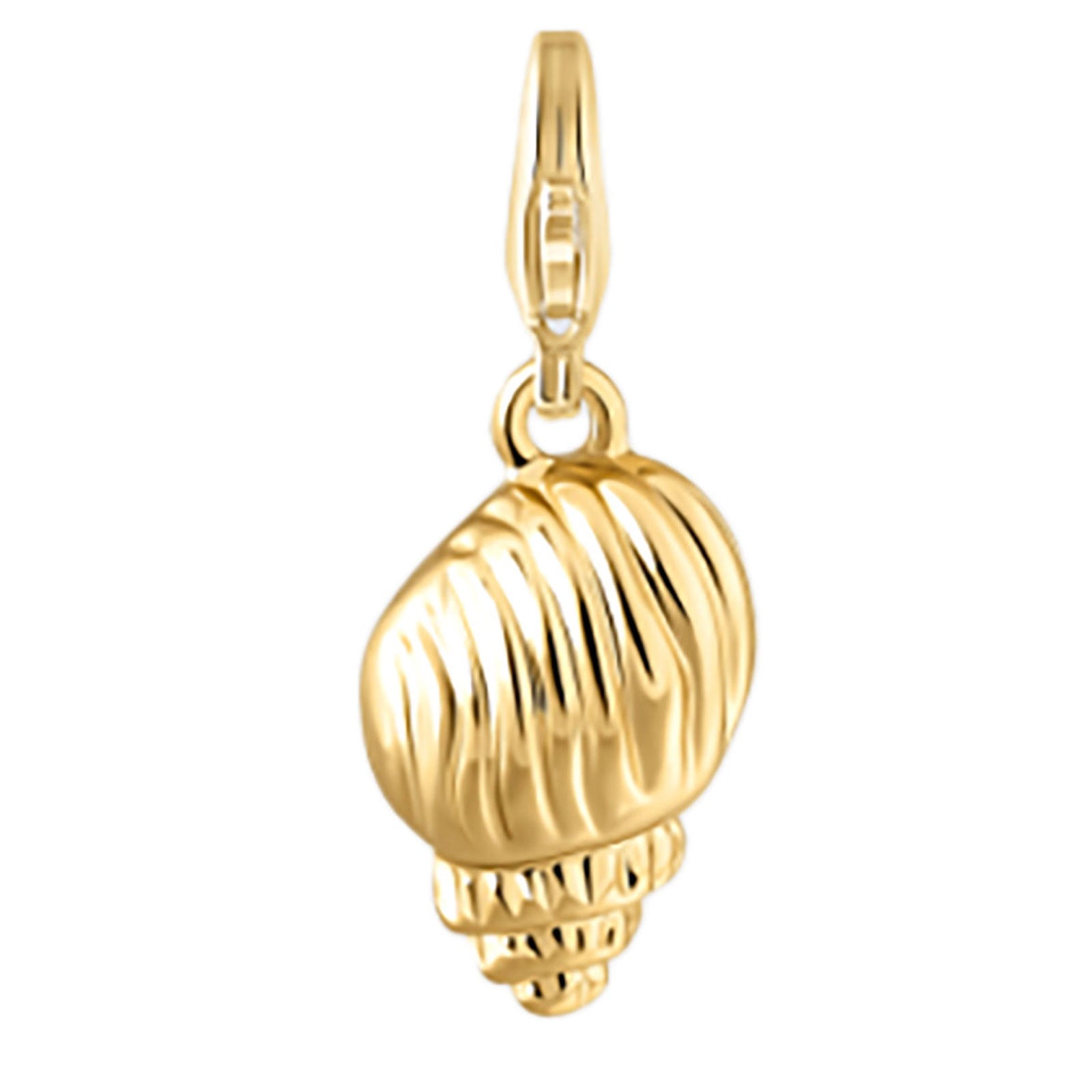 Electric Picks Charm Shell Jewelry - Trend Electric Picks Gold