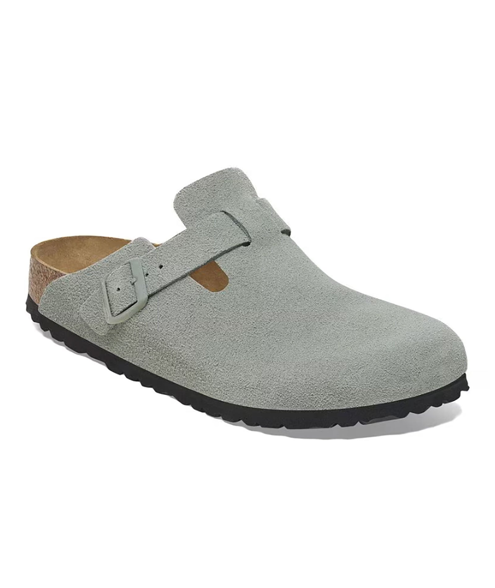Birkenstock Boston Soft Footbed Pure Sage - Narrow Fit Accessories Birkenstock Green Shoes/36