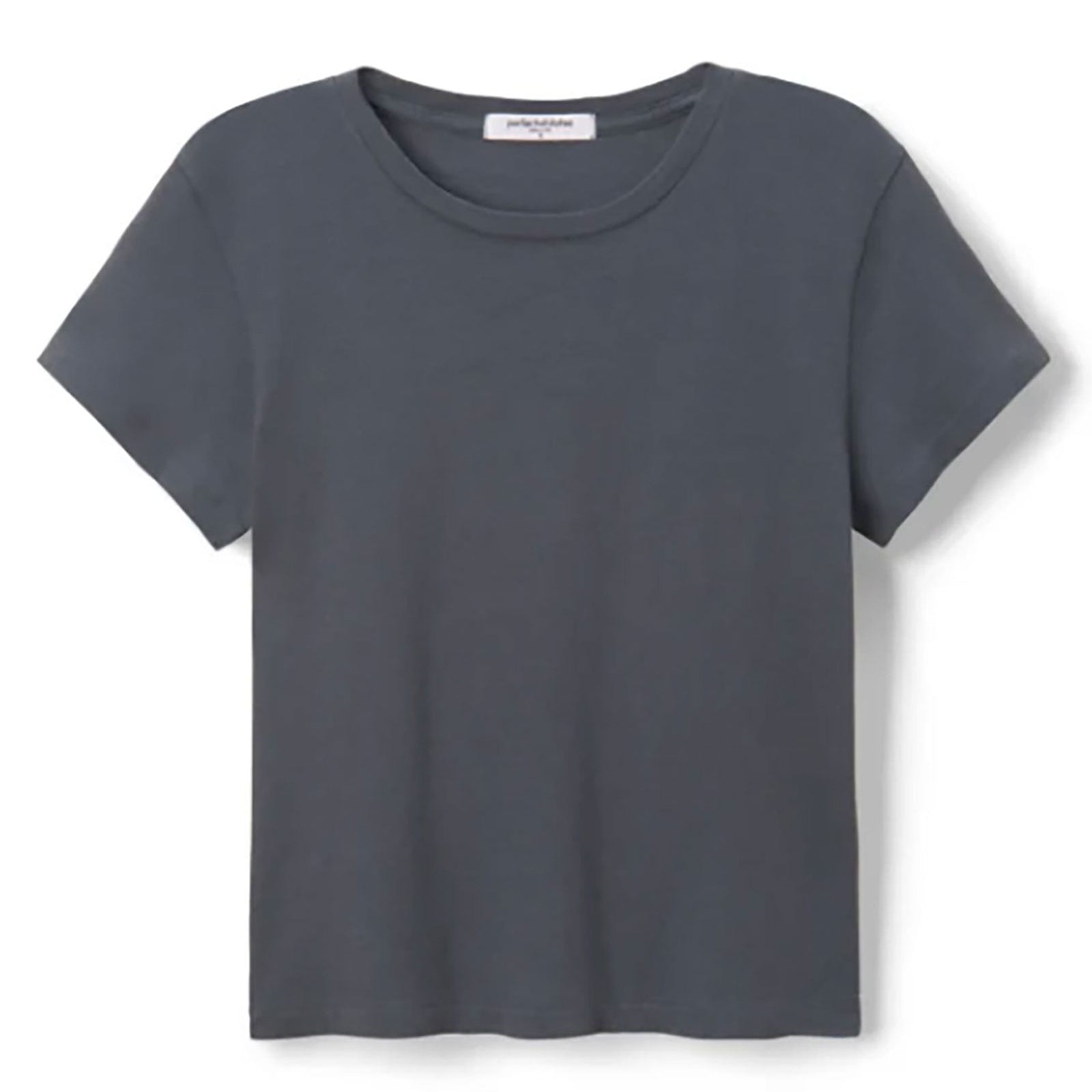 Perfect White Tee Women Lisa Recycled Cotton Slim Crew Tee Womens Casual Tops Perfect White Tee Night Juniors/Women XS