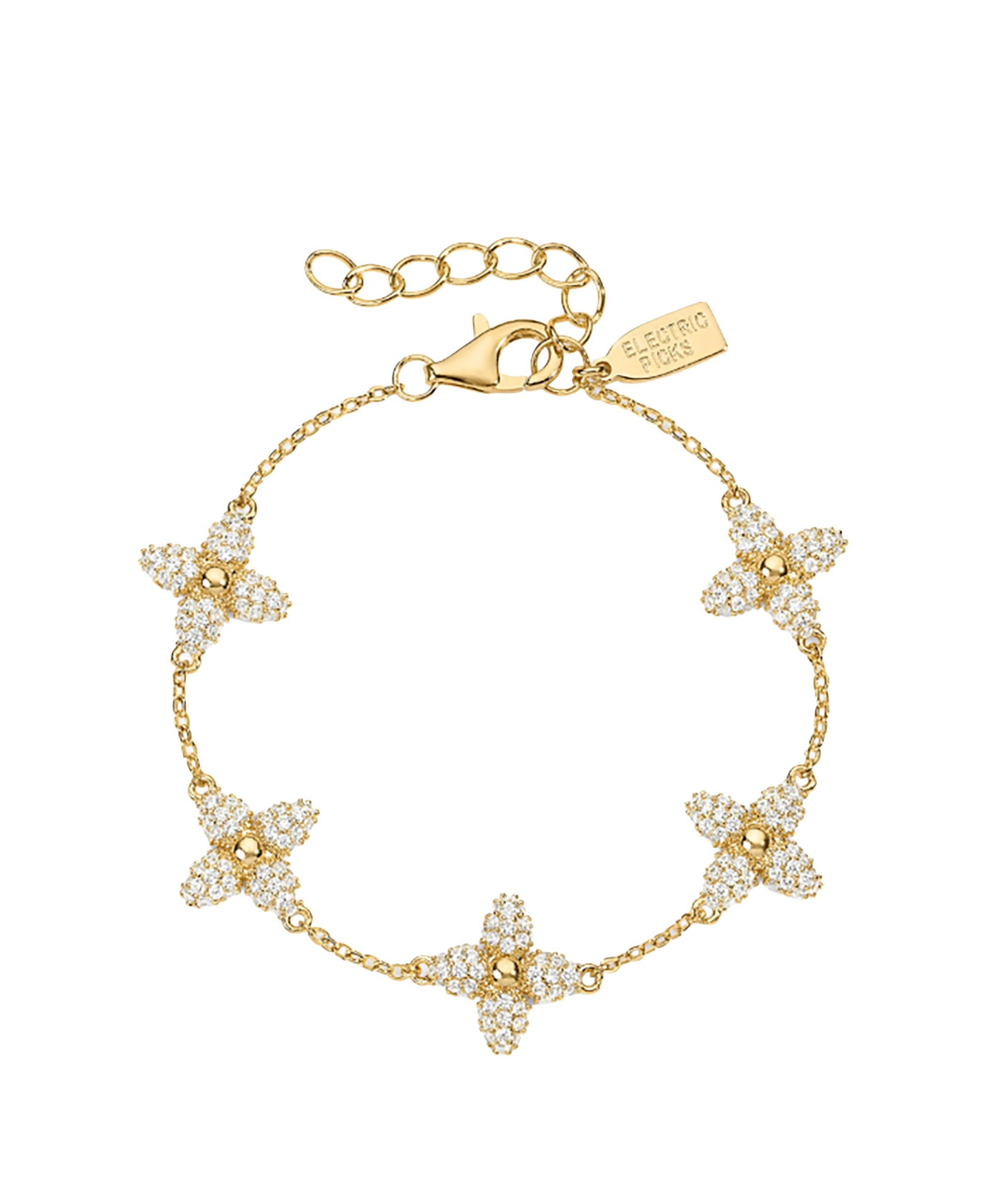 Electric Picks Showstopper Bracelet Jewelry - Trend Electric Picks Gold