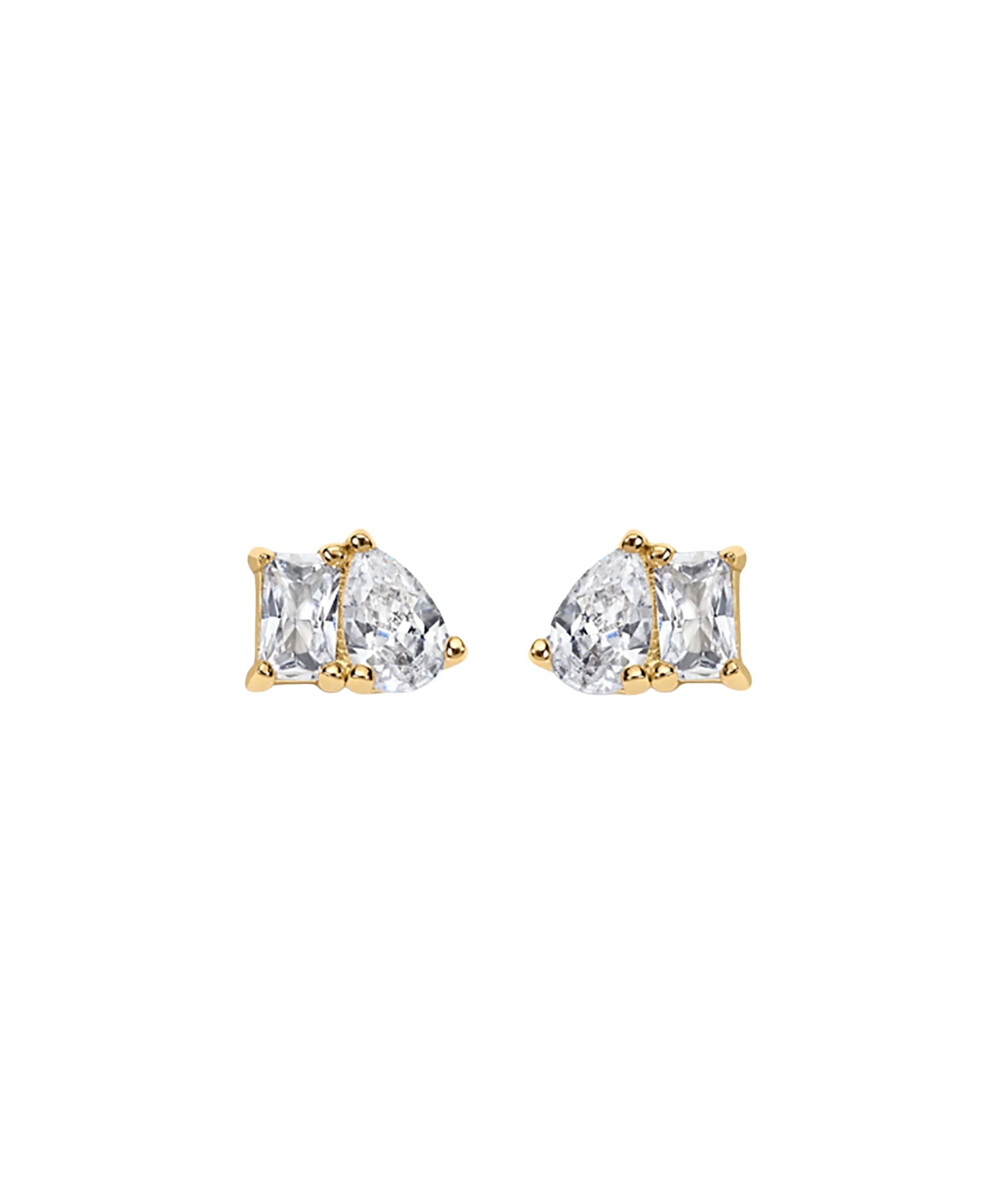 Electric Picks Et Tois Studs Jewelry - Trend Electric Picks Gold