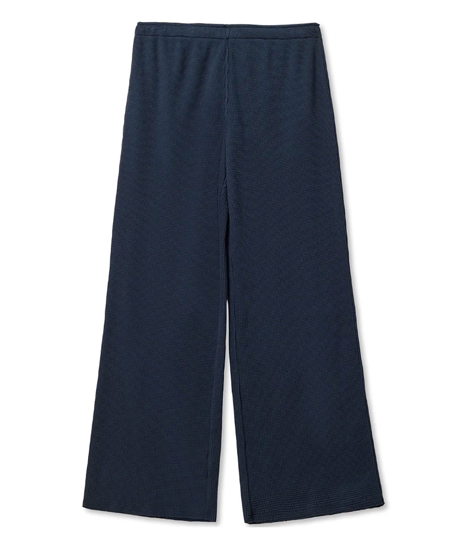 Perfect White Tee Women Shane Waffle Pants Womens Casual Bottoms Perfect White Tee Navy Juniors/Women XS