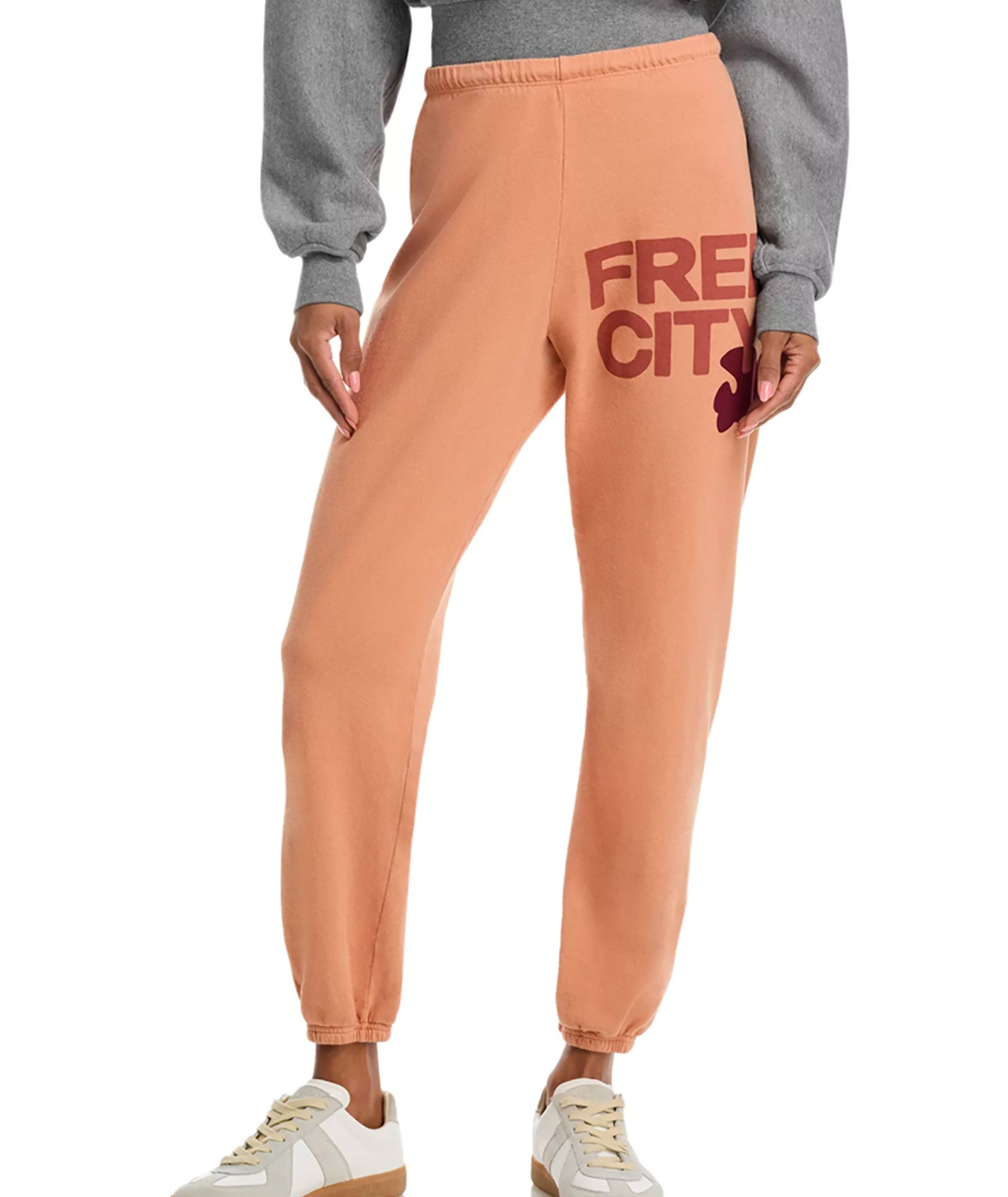 FREECITY Women Large Sweatpants Canyon Womens Casual Bottoms FREECITY Tan Juniors/Women XS