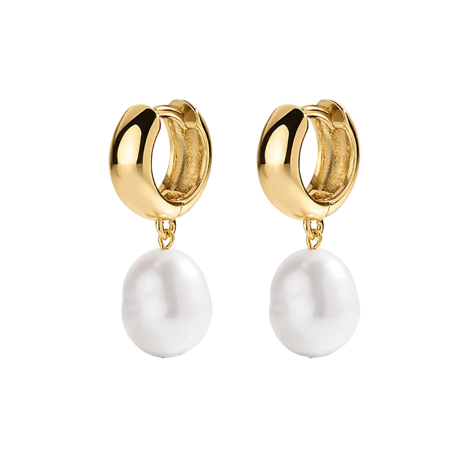 Electric Picks San Tropez Hoops Jewelry - Trend Electric Picks Gold