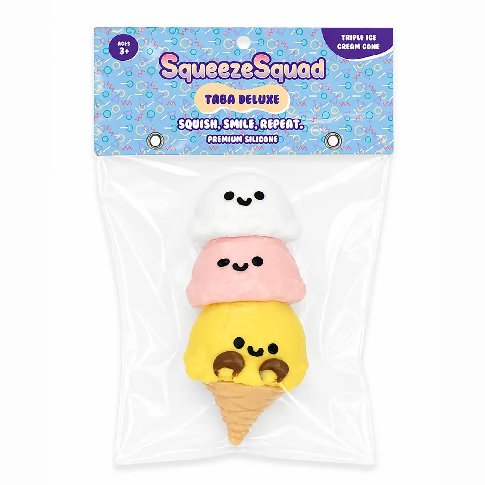 Squeeze Squad Taba Deluxe Ice Cream Cone Accessories Frankie's Exclusives Multi
