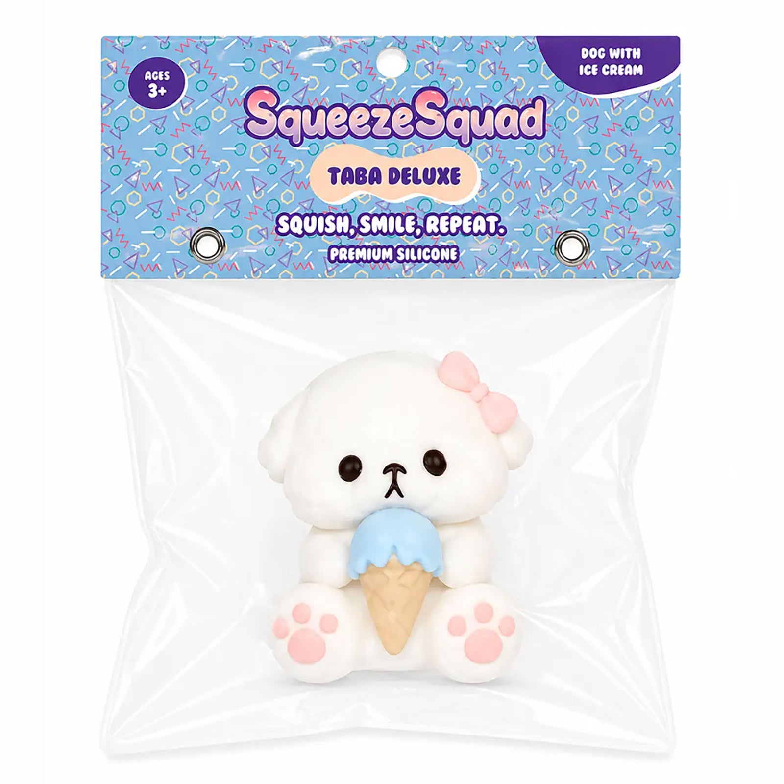 Squeeze Squad Taba Deluxe Ice Cream Puppy
