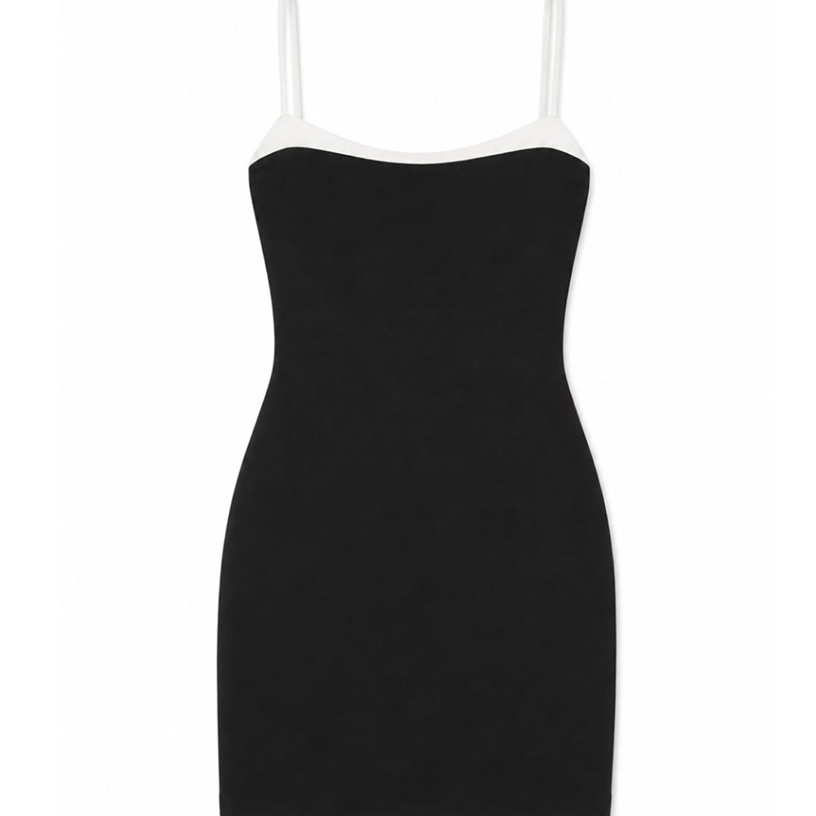 Theme Girls Char Black With White Satin Trim Dress