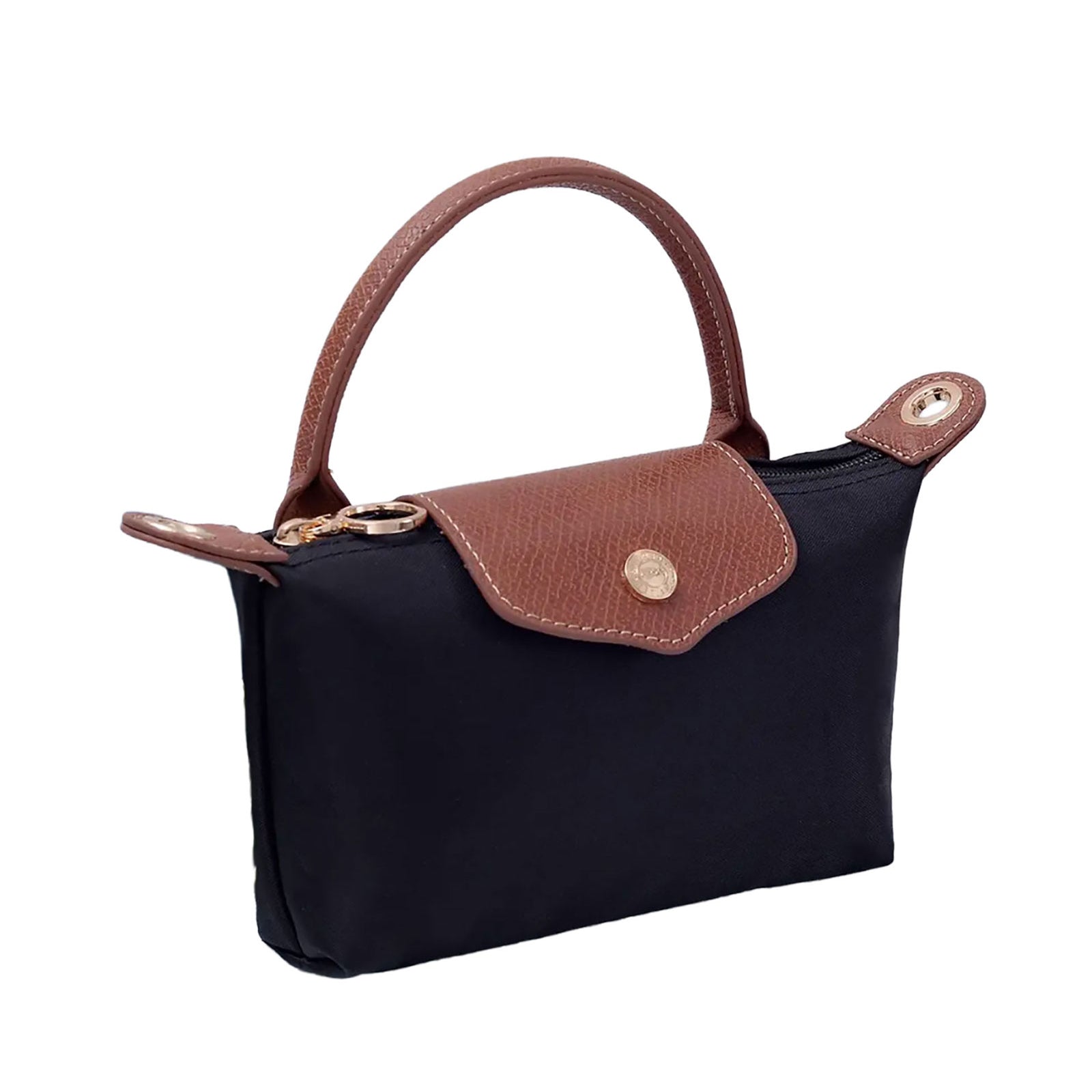 Frankie's Exclusives Penny Nylon Mini Crossbody Bag Accessories Frankie's Exclusives Black