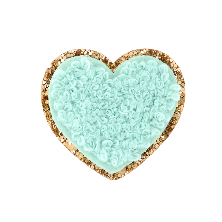 Stoney Clover Mini Glitter Heart Patch Accessories Stoney Clover Lane Cotton Candy