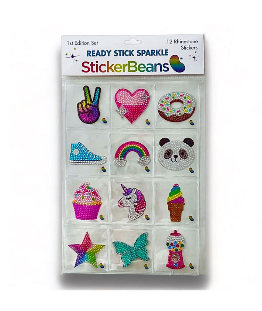 Sticker Beans 1st Edition Set of 12 Stickers Accessories Sticker Beans   