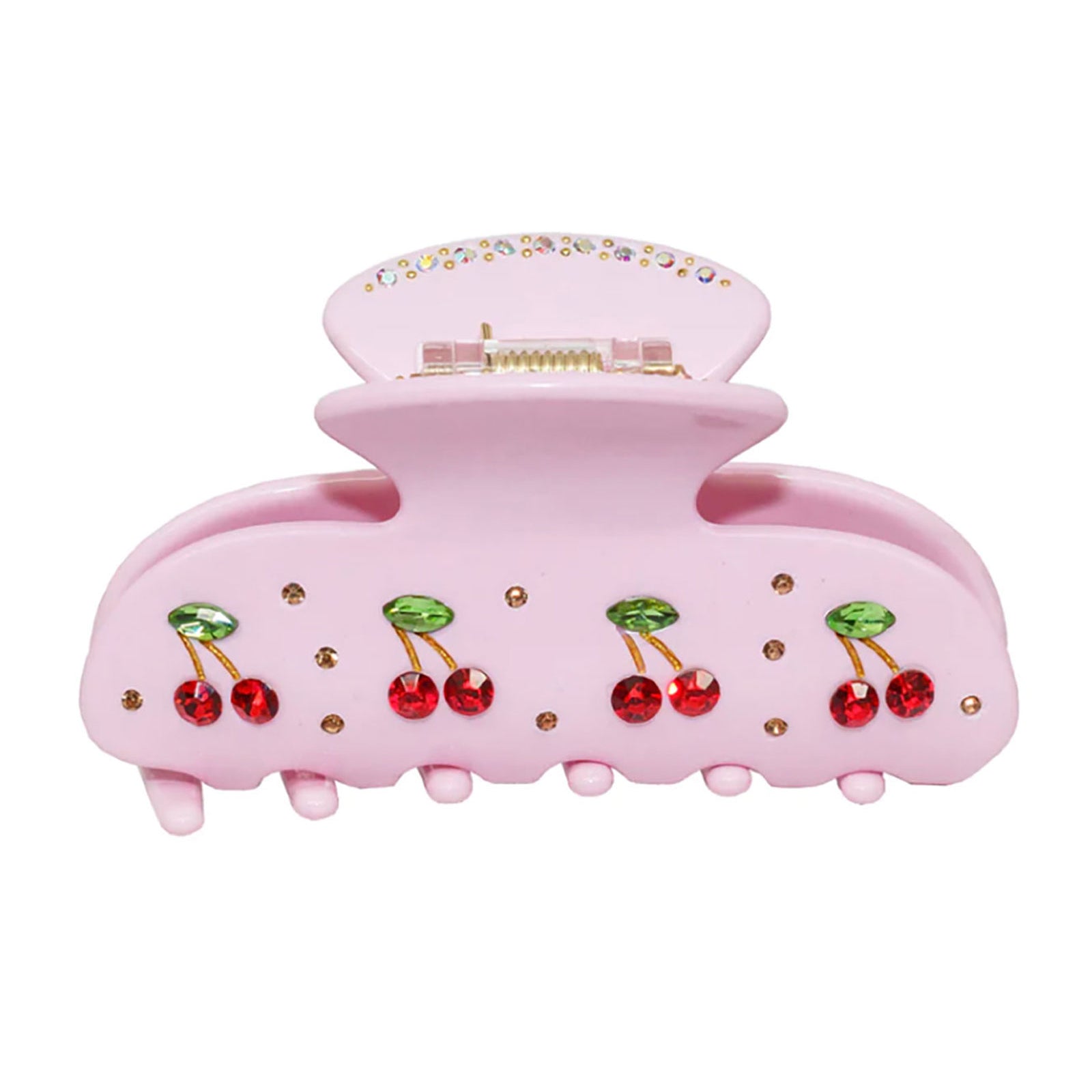 Emi Jay Sweetheart Clip in Pink Cherry Pie Accessories Emi Jay Pink